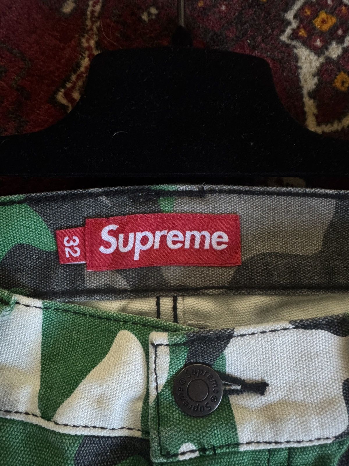 Supreme Supreme green camo zip-cargos Size US 32 / EU 48 - 6 Thumbnail