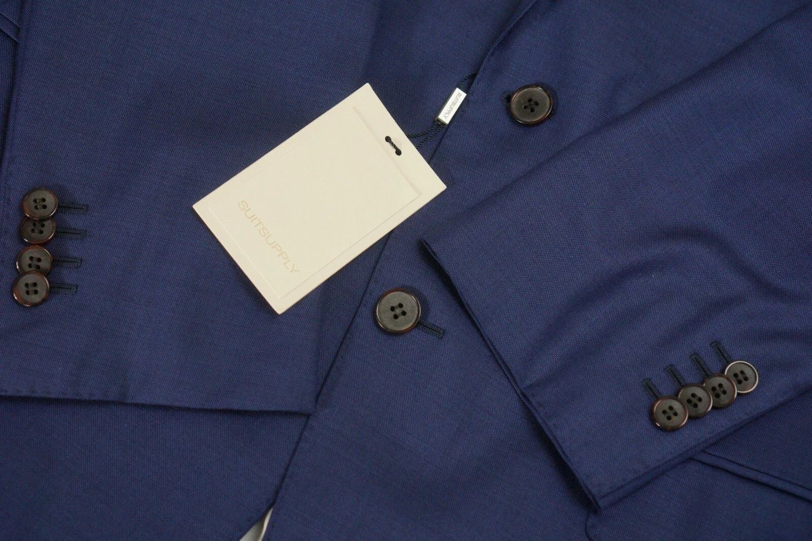 Suitsupply Men Suitsupply Suit Napoli Single Breasted Zignone US42L Size 42L - 5 Thumbnail