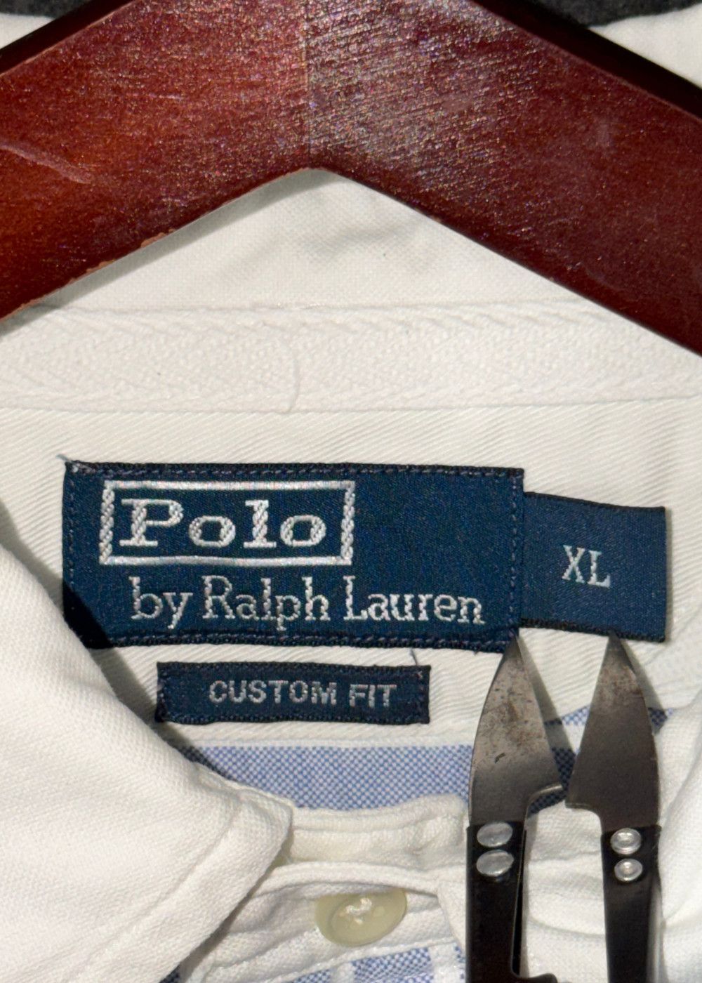 PRL "LA 1932 Olympics" Contrast Collar Oxford Shirt image 3