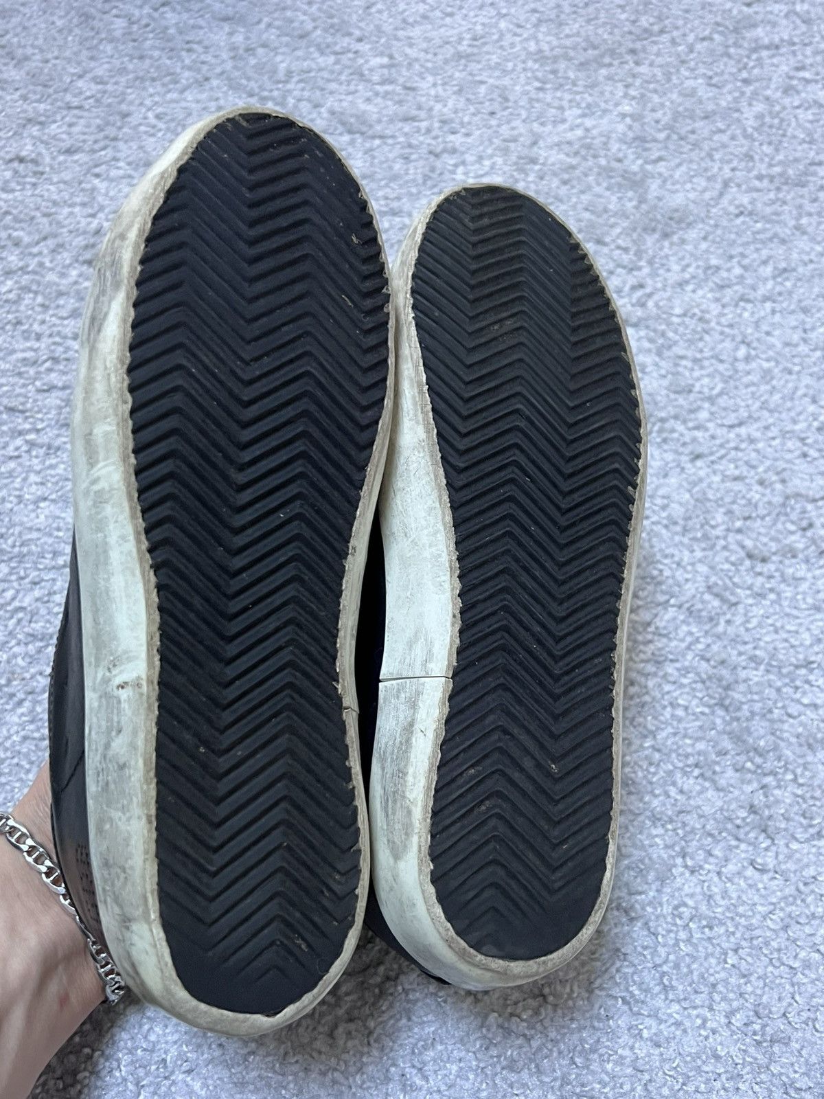 Golden Goose Golden Goose Superstar Black Size 37 Size US 6 / IT 36 - 6 Thumbnail
