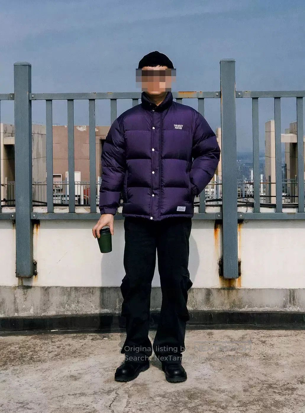 Wacko Maria wacko maria down jacket in purple. Size US M / EU 48-50 / 2 - 1 Thumbnail