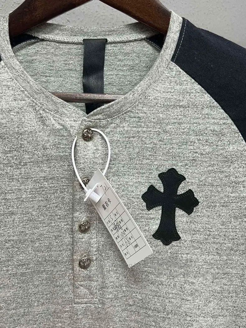 Chrome Hearts CHROME HEARTS Size S Black and gray leather long sleeves Size US S / EU 44-46 / 1 - 3 Thumbnail