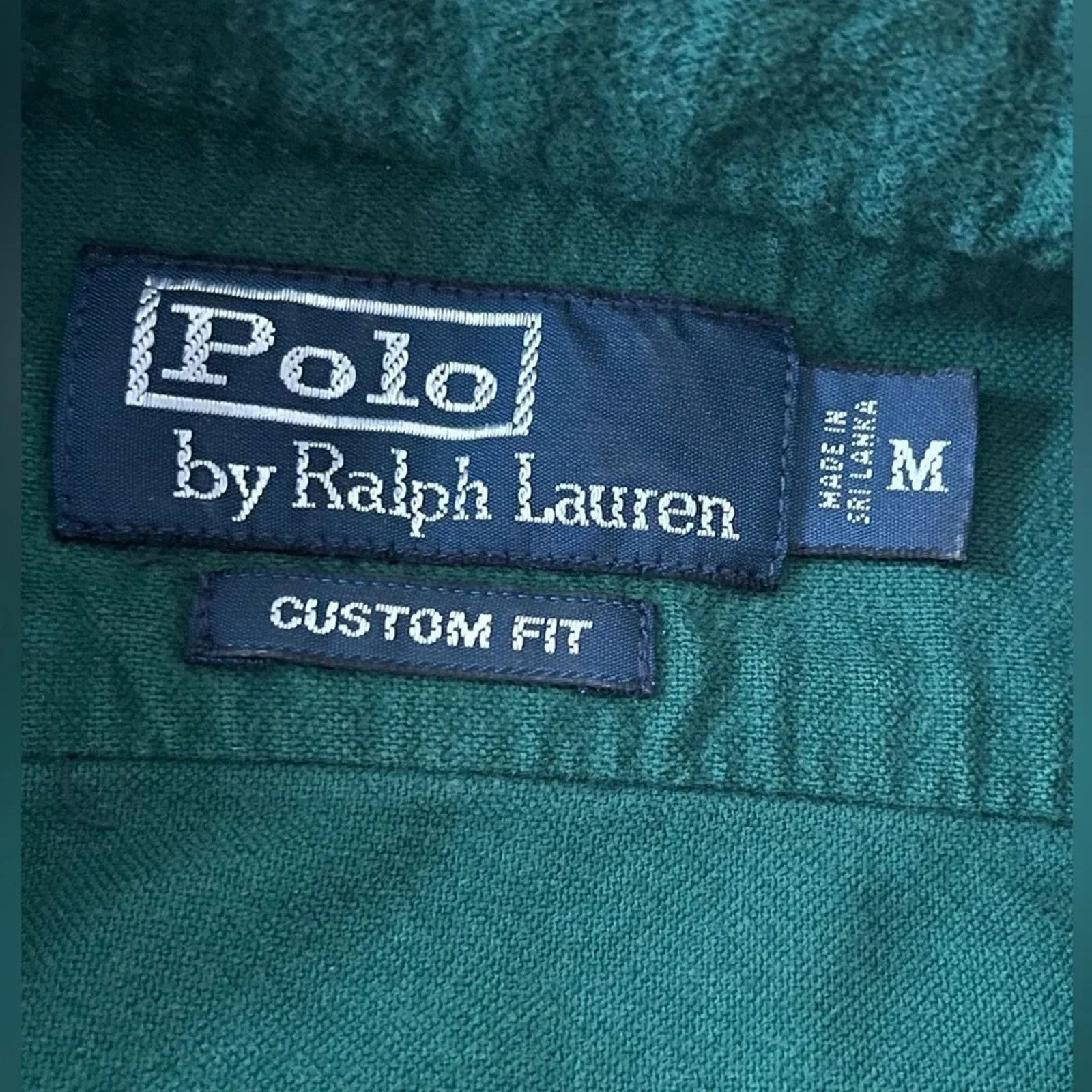 Polo Ralph Lauren Polo by Ralph Lauren long sleeve green shirt, size Medium Size US M / EU 48-50 / 2 - 4 Thumbnail