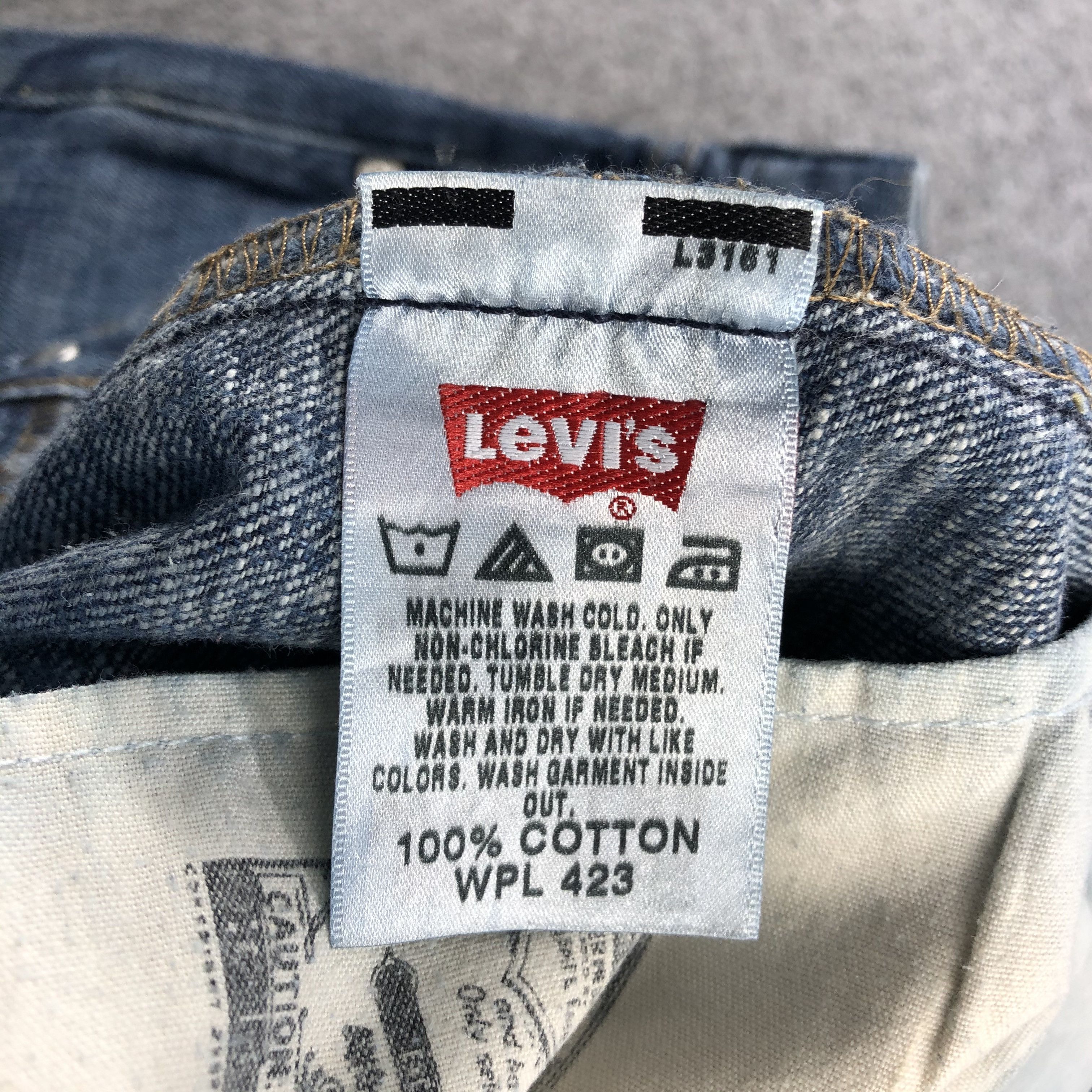 Levi's Vintage Levis 501 Jeans-JM972 Size US 32 / EU 48 - 10 Thumbnail