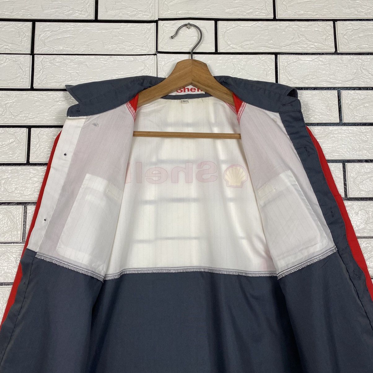 Japanese Brand 📌Vintage Worker Jacket Shell Size US L / EU 52-54 / 3 - 15 Thumbnail