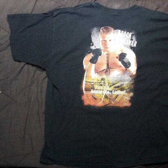 Gildan × UFC Fusion Brock Lesnar UFC Tough Accurate Lethal T-Shirt Size US XXL / EU 58 / 5 - 6 Thumbnail