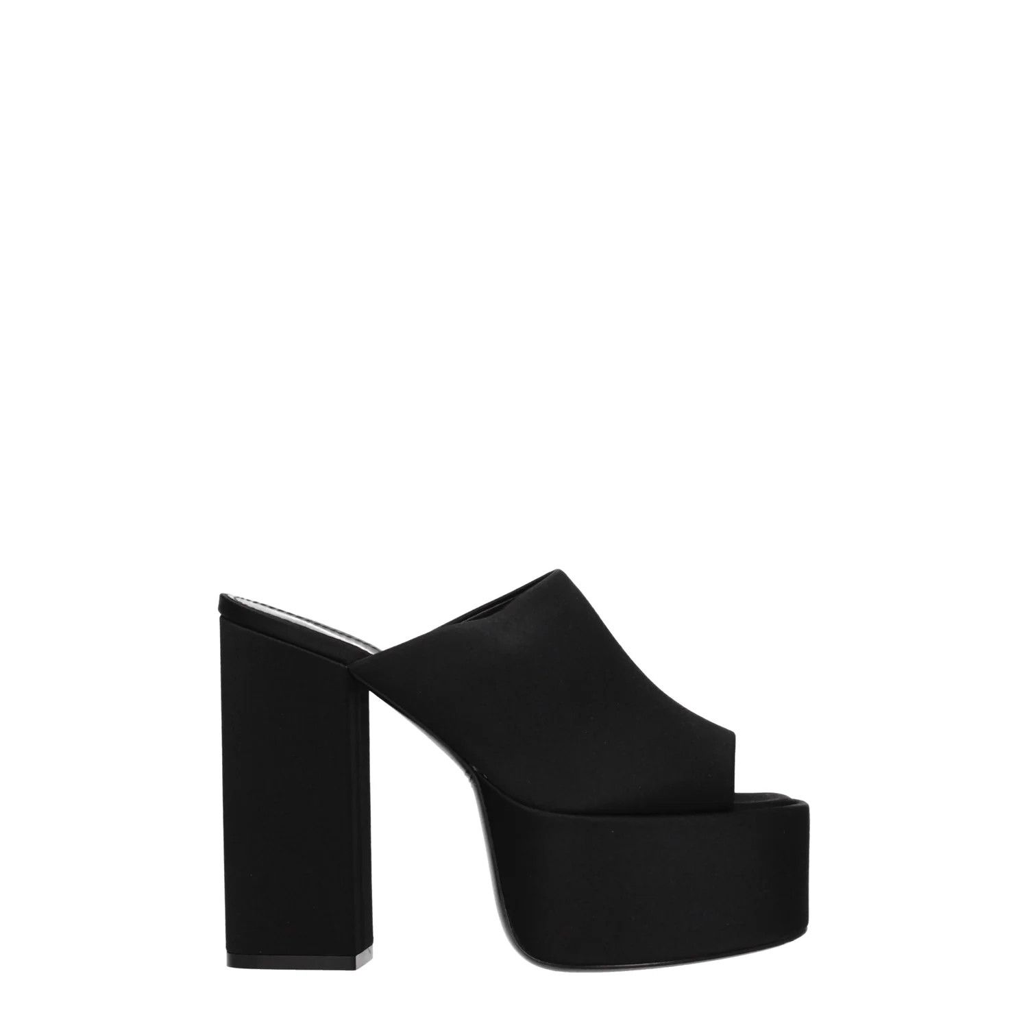 Paris Texas ob1o1e1124 Satin Sandals in Black Size US 6 / IT 36 - 1 Thumbnail