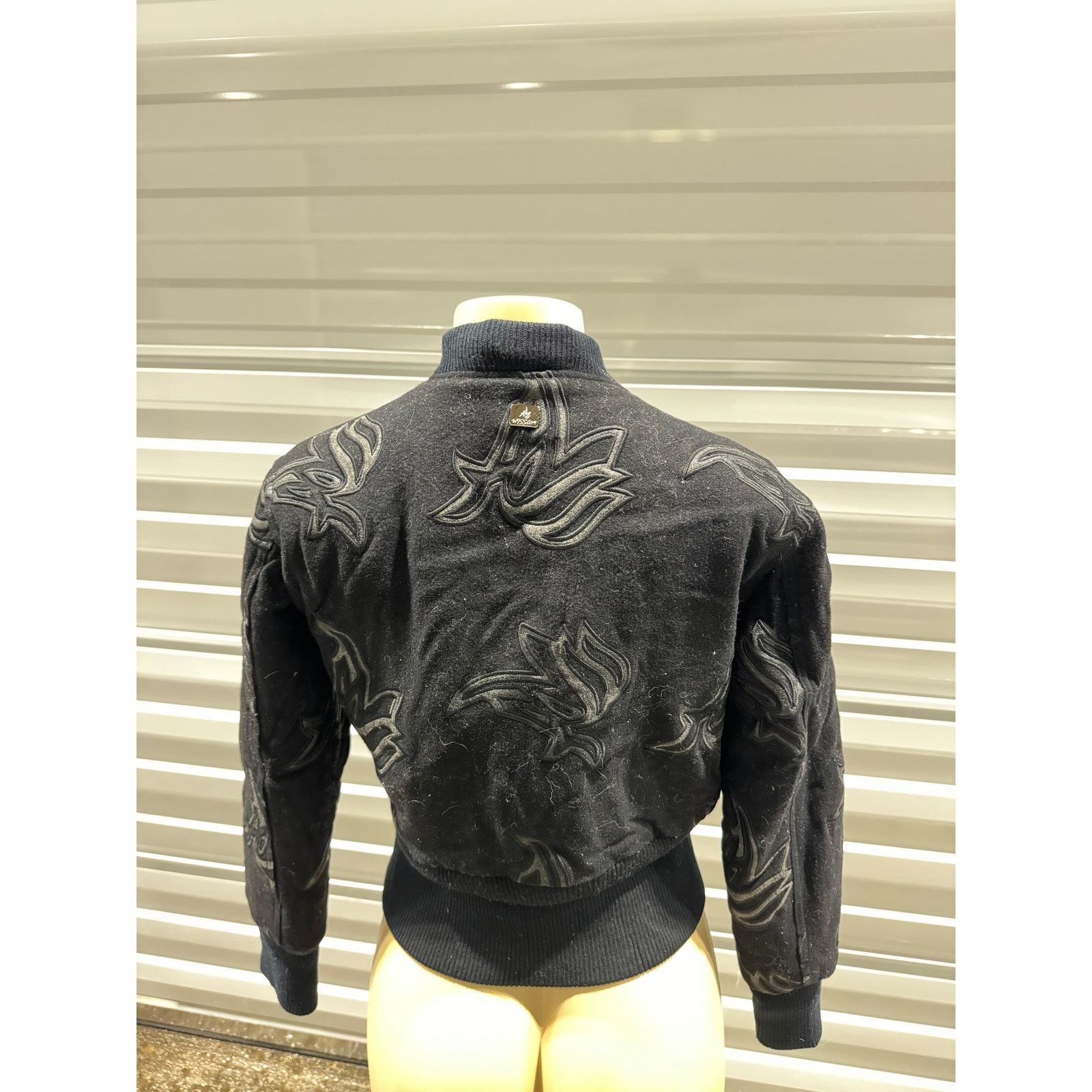 Al Wissam Al Wissam Leather Wool Coat Size XS / US 0-2 / IT 36-38 - 5 Thumbnail