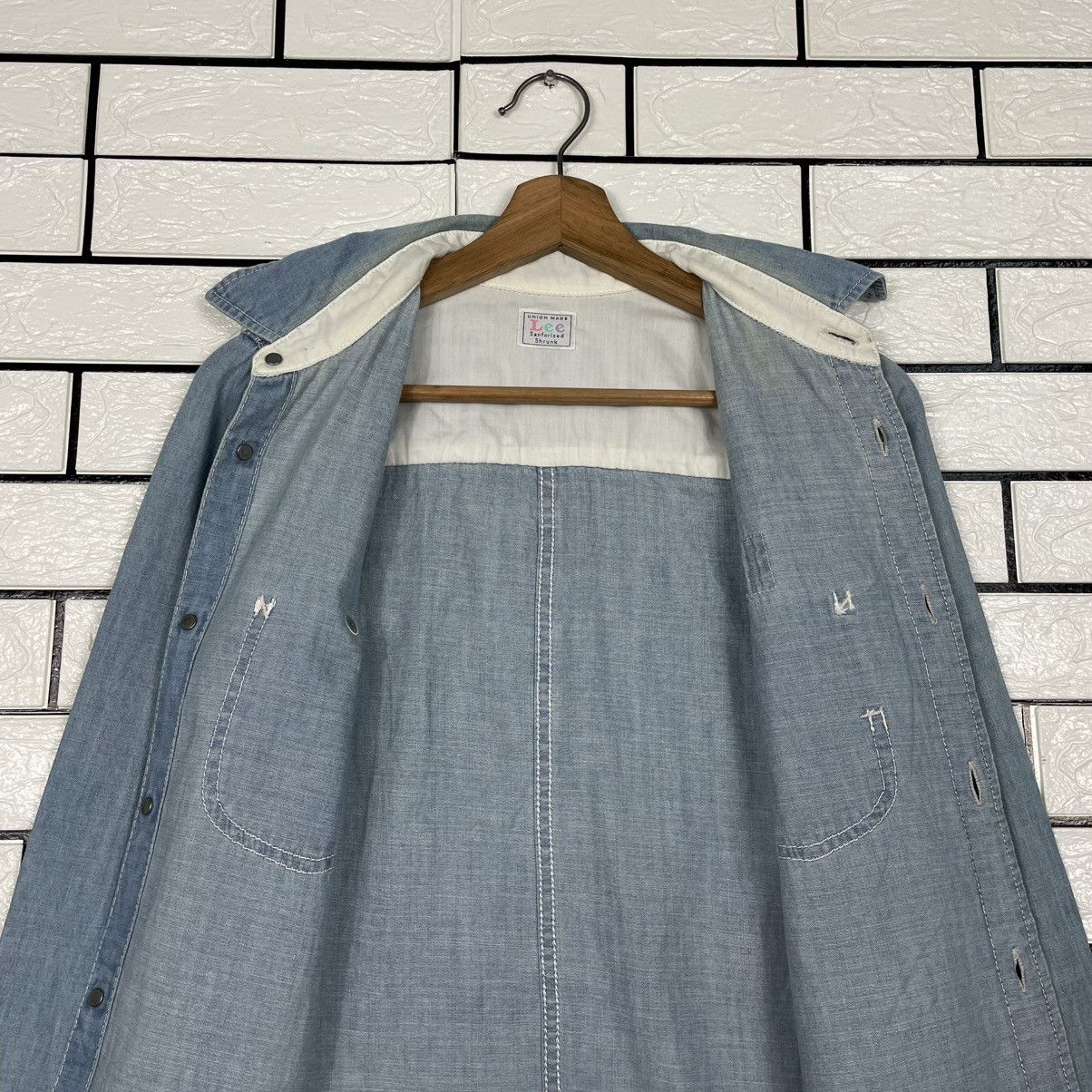 Lee Lee Union Made Sanforized Long Jacket Size S / US 4 / IT 40 - 12 Thumbnail