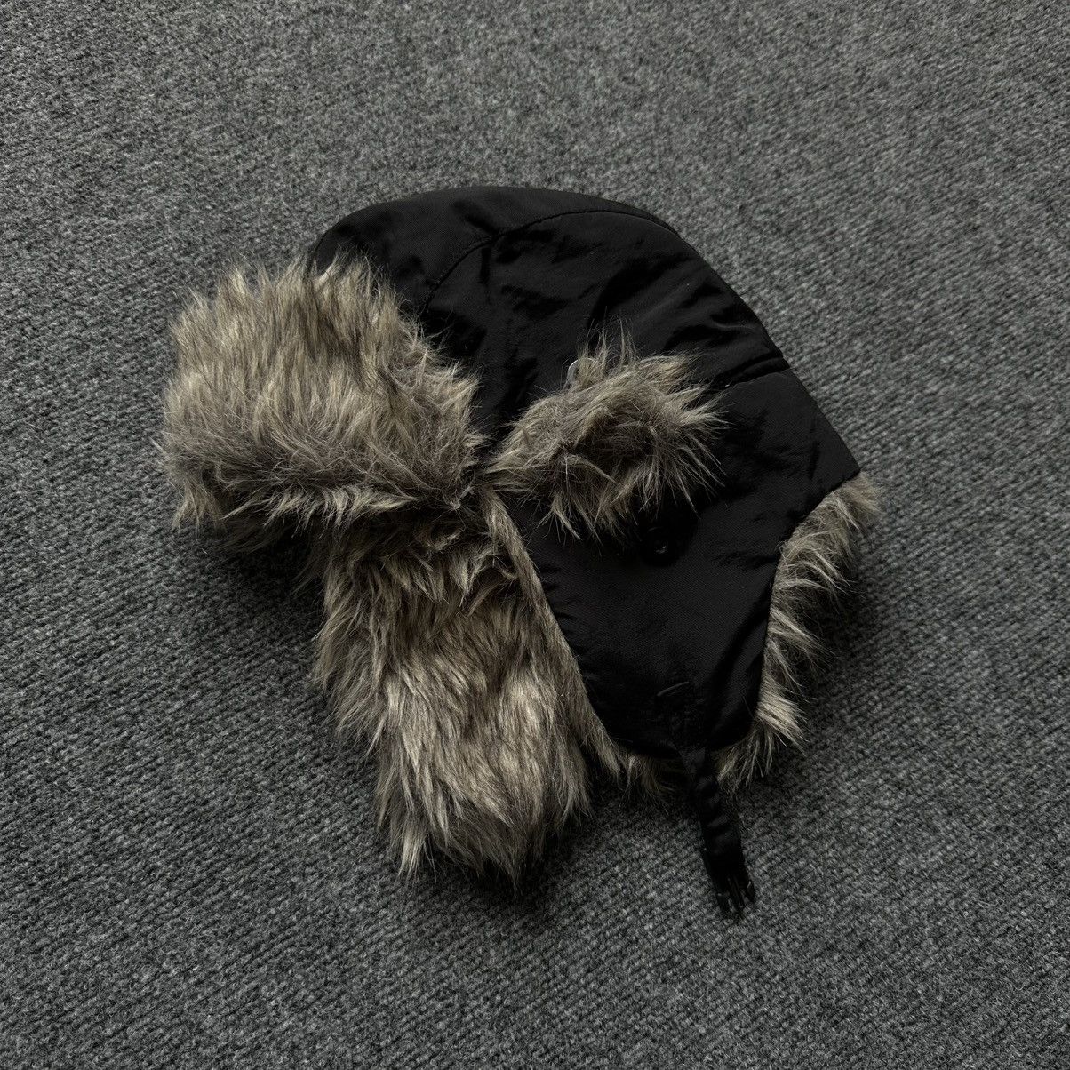 Fila VTG Japanese Style Fila Faux Fur Ushanka Cap Hat Winter One Size ONE SIZE - 1 Thumbnail