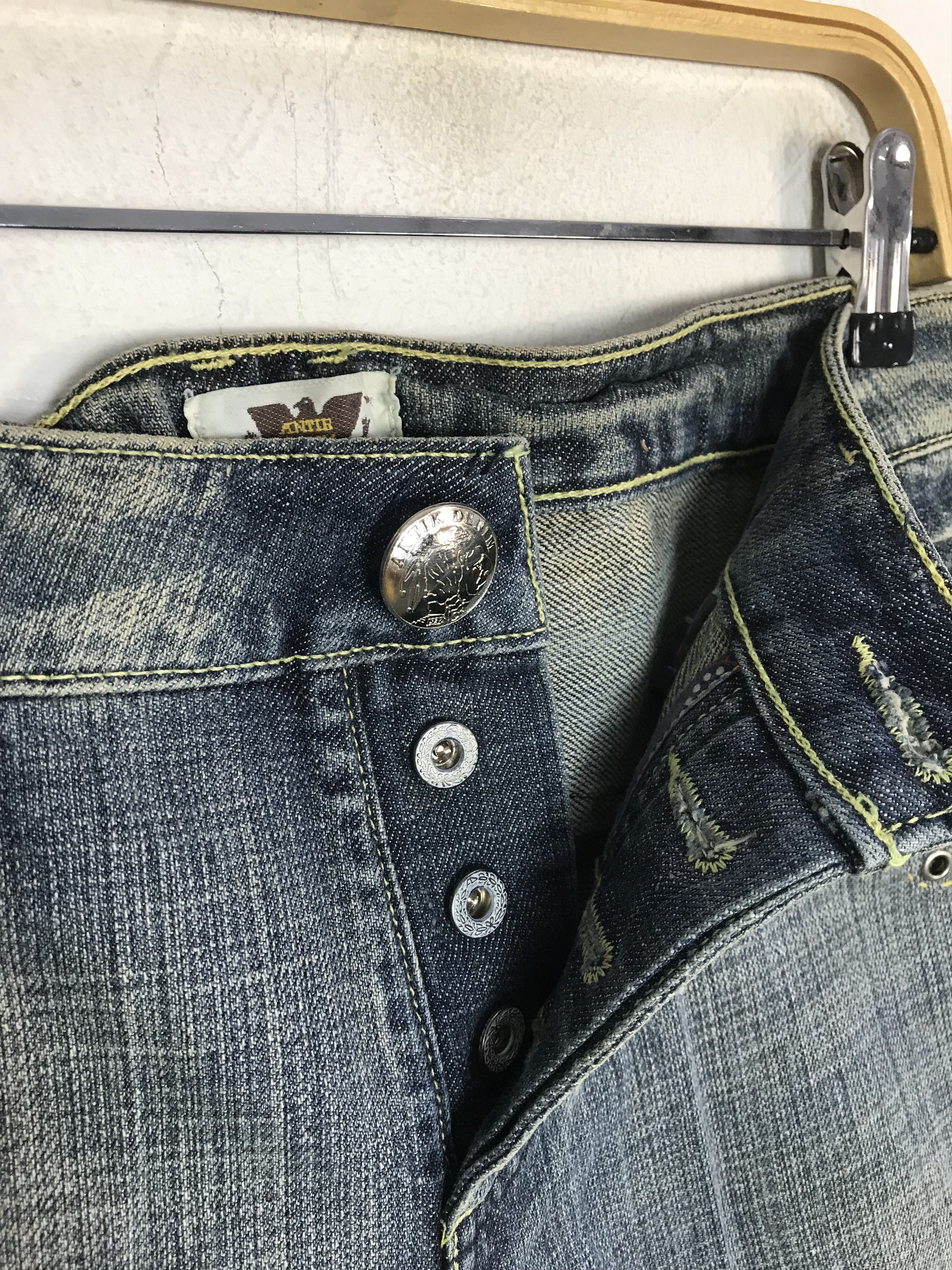 Antik Denim Hype Antik Denim Indigo Denim Jeans Buttonfly Fits 30-32 Size US 32 / EU 48 - 6 Thumbnail