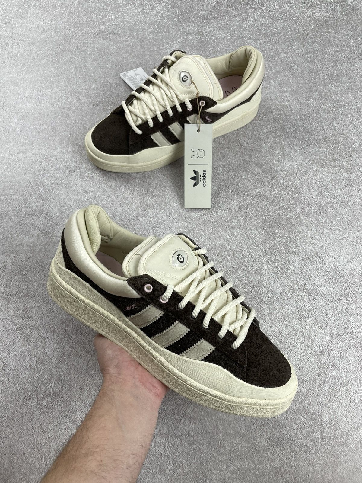 Adidas Streetwear Bad Bunny x Adidas Campus Deep Brown Size 8 Grailed