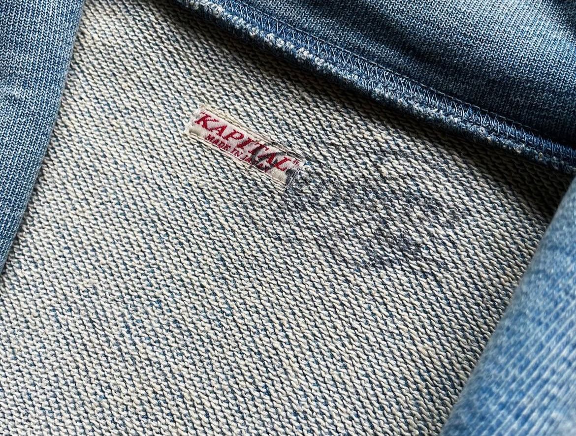 Kapital 2000s Kapital Kountry Wool Patch Boro Shawl Collar Cardigan Size US L / EU 52-54 / 3 - 7 Thumbnail