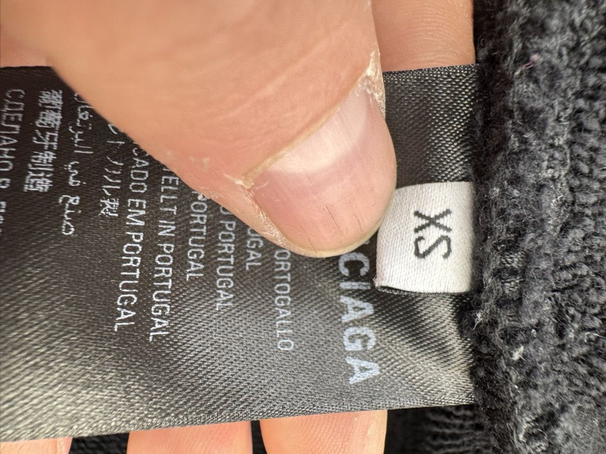 Balenciaga BB UNITY BOXY ZIP-UP HOODIE BLACK (XS) Size US XS / EU 42 / 0 - 12 Thumbnail
