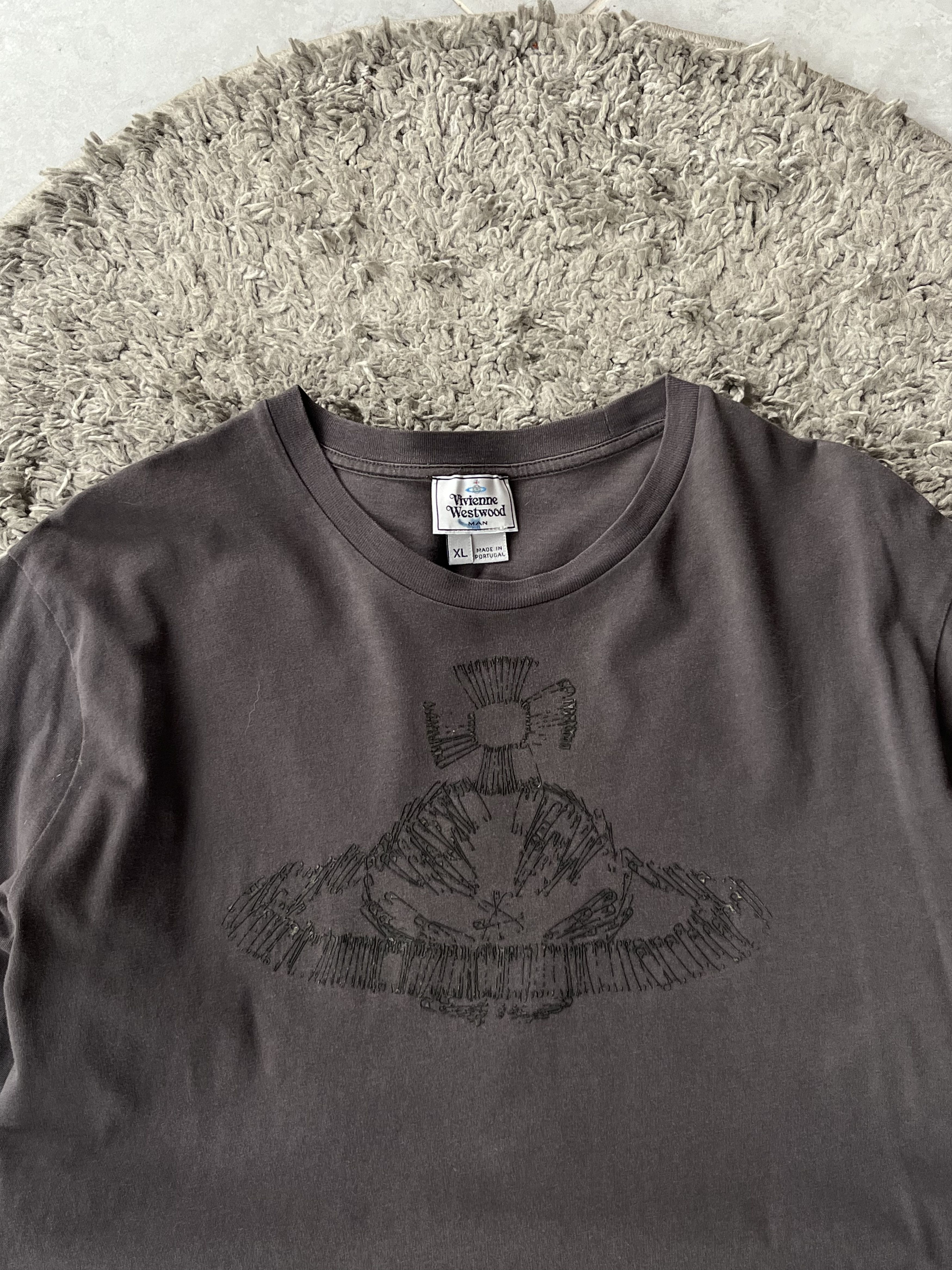Vivienne Westwood Vintage Tee Vivienne Westwood Big Logo Y2K Style Streetwear Size US XL / EU 56 / 4 - 3 Thumbnail