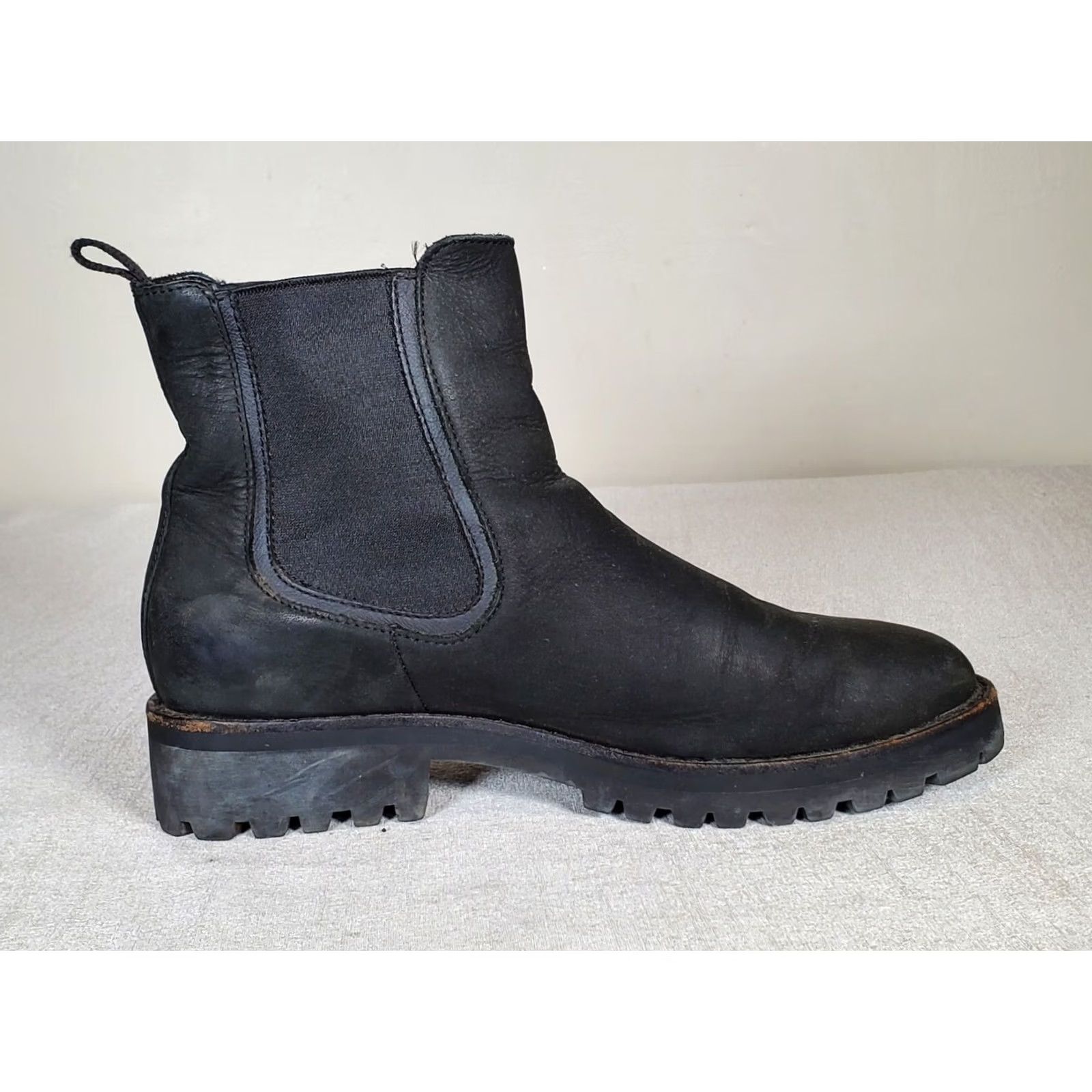 Thursday Boot Company Thursday Boot Co. Legend Chelsea Black Matte Leather Lug Sole Womens US 7 Size US 7 / IT 37 - 7 Thumbnail