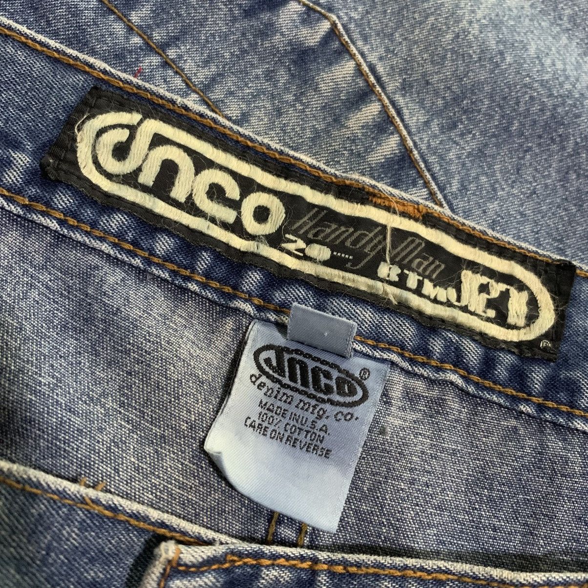 JNCO Y2K JNCO handy Man Big Pocket Reflective Baggy Denim Pants Size US 36 / EU 52 - 11 Thumbnail