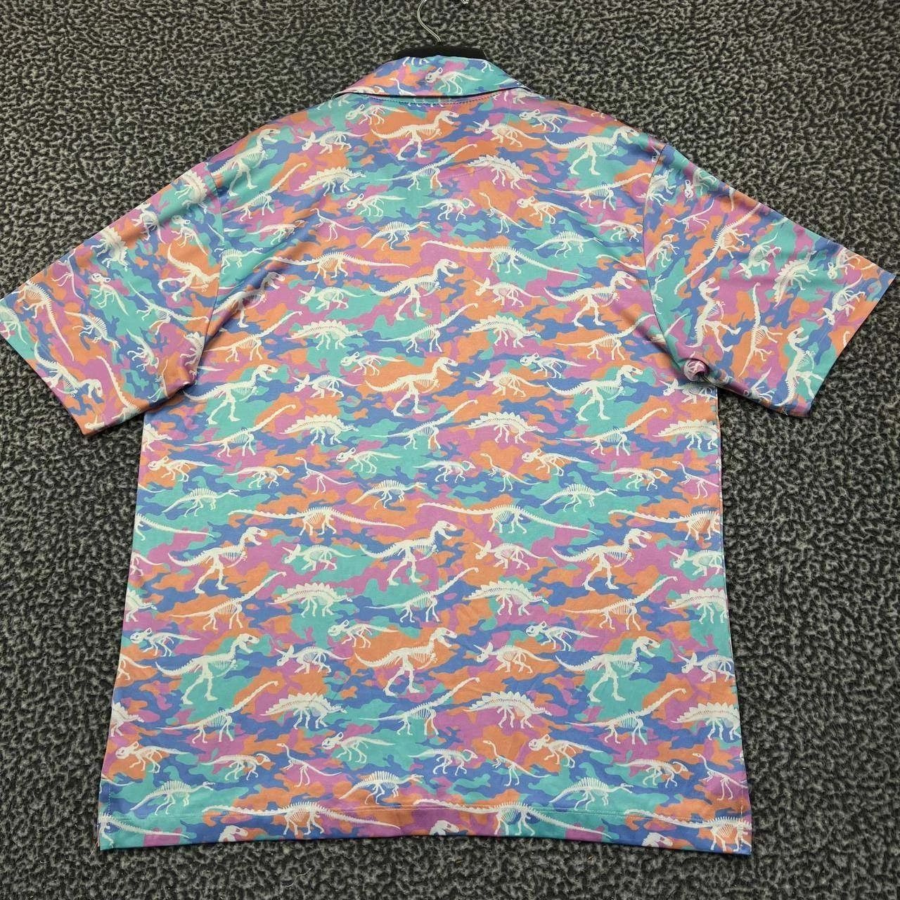 Other Construct Golf Polo Shirt Men Dinosaur Collared XL Size US XL / EU 56 / 4 - 2 Thumbnail