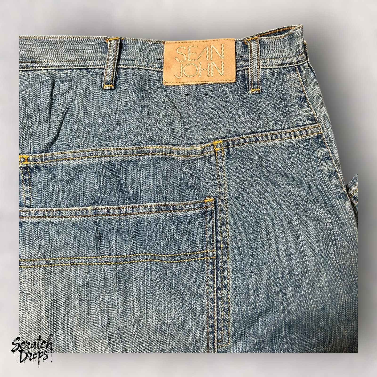 Sean John Sean John Men's Vintage Jeans W54 L32 Retro Denim Pants Big Size US 38 / EU 54 - 6 Thumbnail