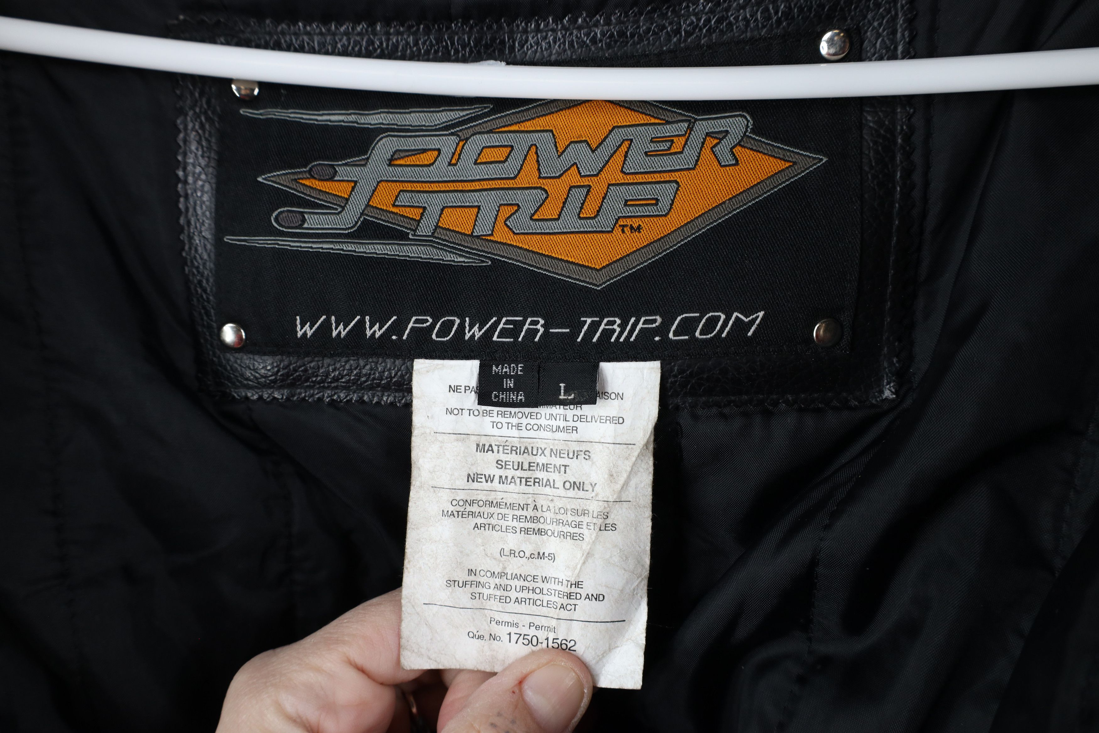 Vintage Vintage Streetwear Lined Full Zip Motorcycle Riding Jacket Size US L / EU 52-54 / 3 - 14 Thumbnail