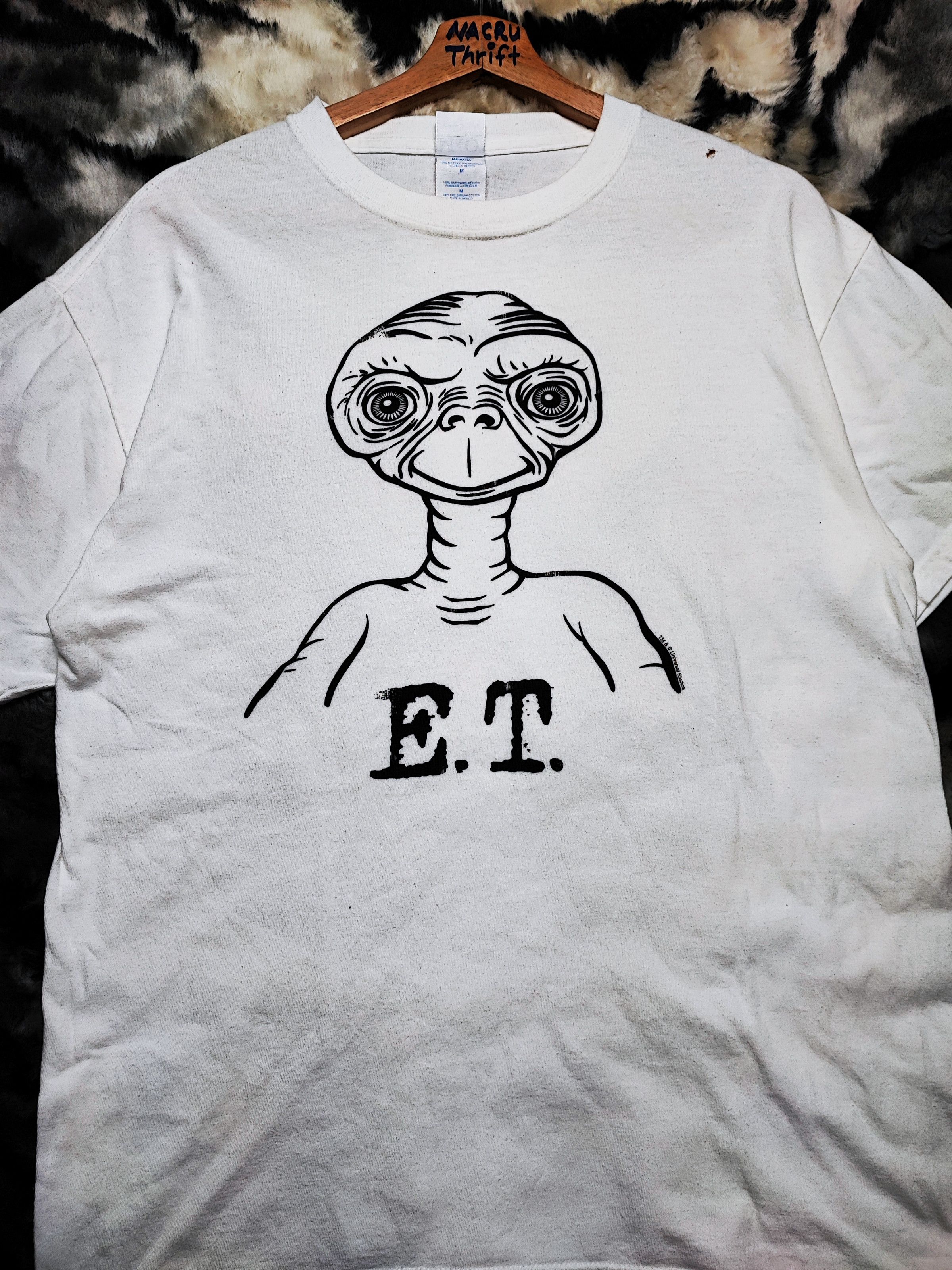 Vintage VINTAGE E.T THE EXTRA-TERRESTRIAL Size US M / EU 48-50 / 2 - 4 Thumbnail