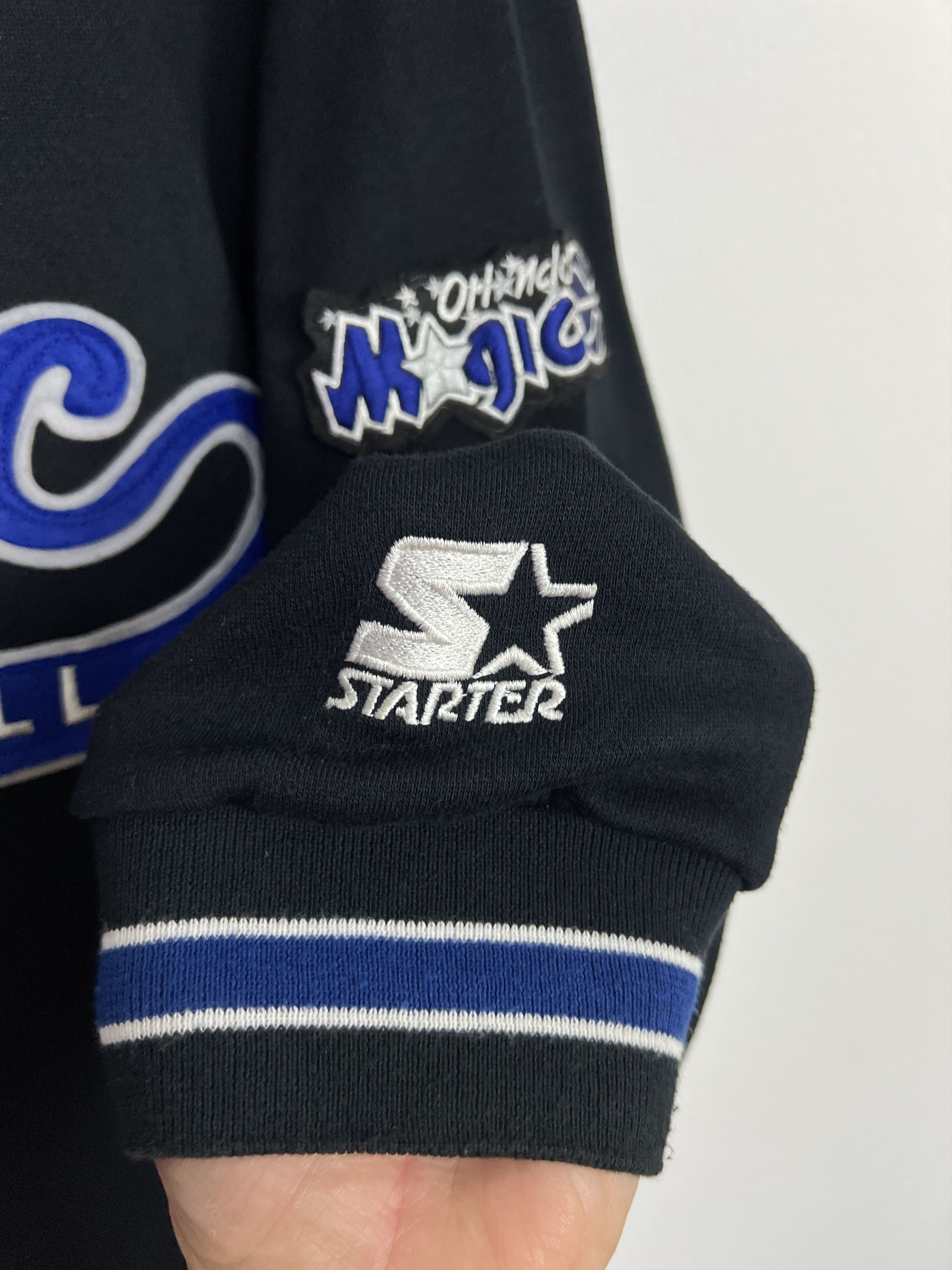 Starter Vintage 90's Orlando Magic NBA Hoodie Jacket Big Logo Rare Size US XL / EU 56 / 4 - 5 Thumbnail