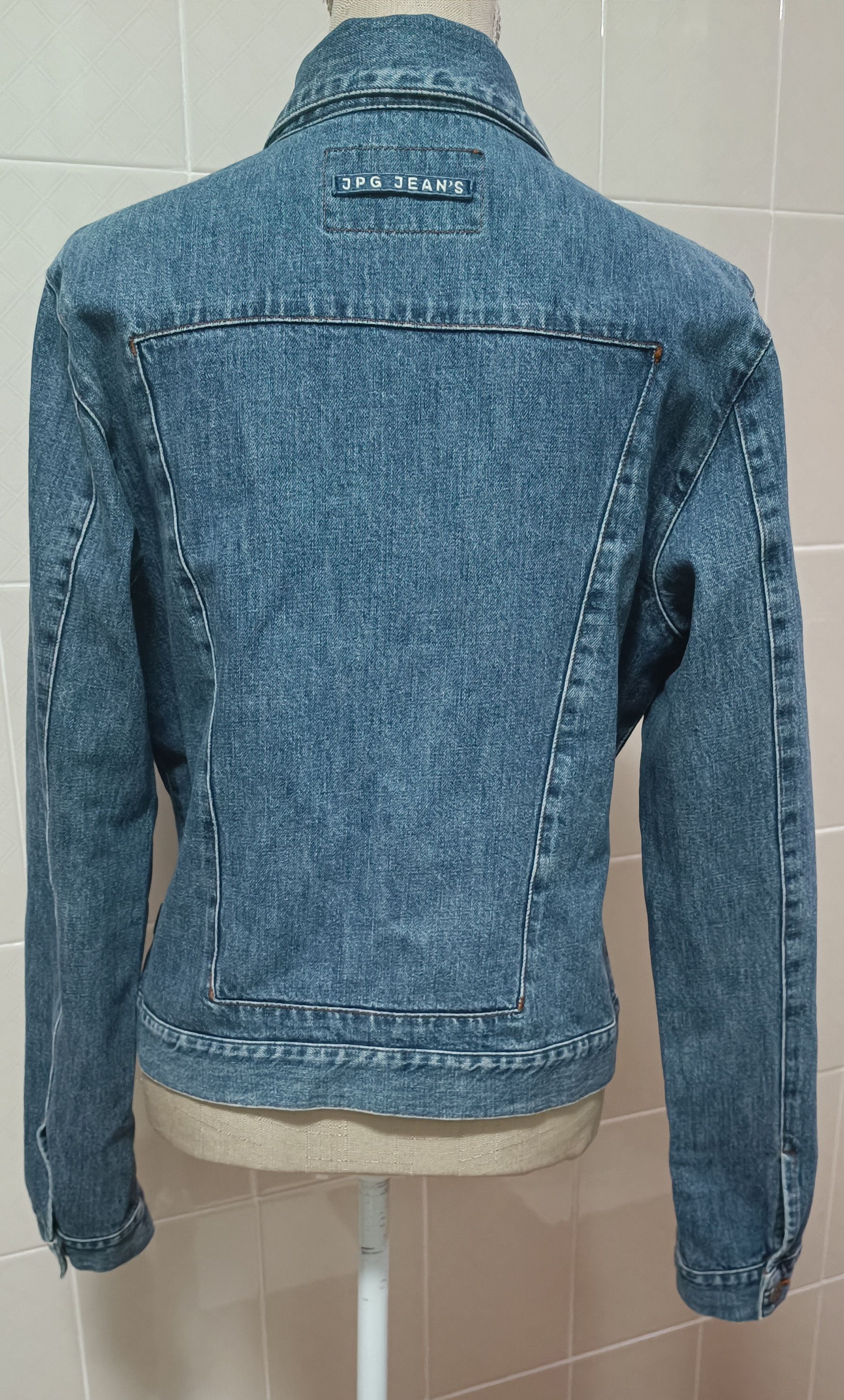 Jean Paul Gaultier 90's - JPG Jeans denim jacket Size L / US 10 / IT 46 - 6 Thumbnail
