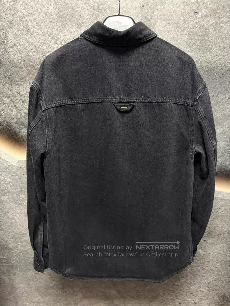 Louis Vuitton Louis Vuitton black denim jacket Size US M / EU 48-50 / 2 - 2 Thumbnail
