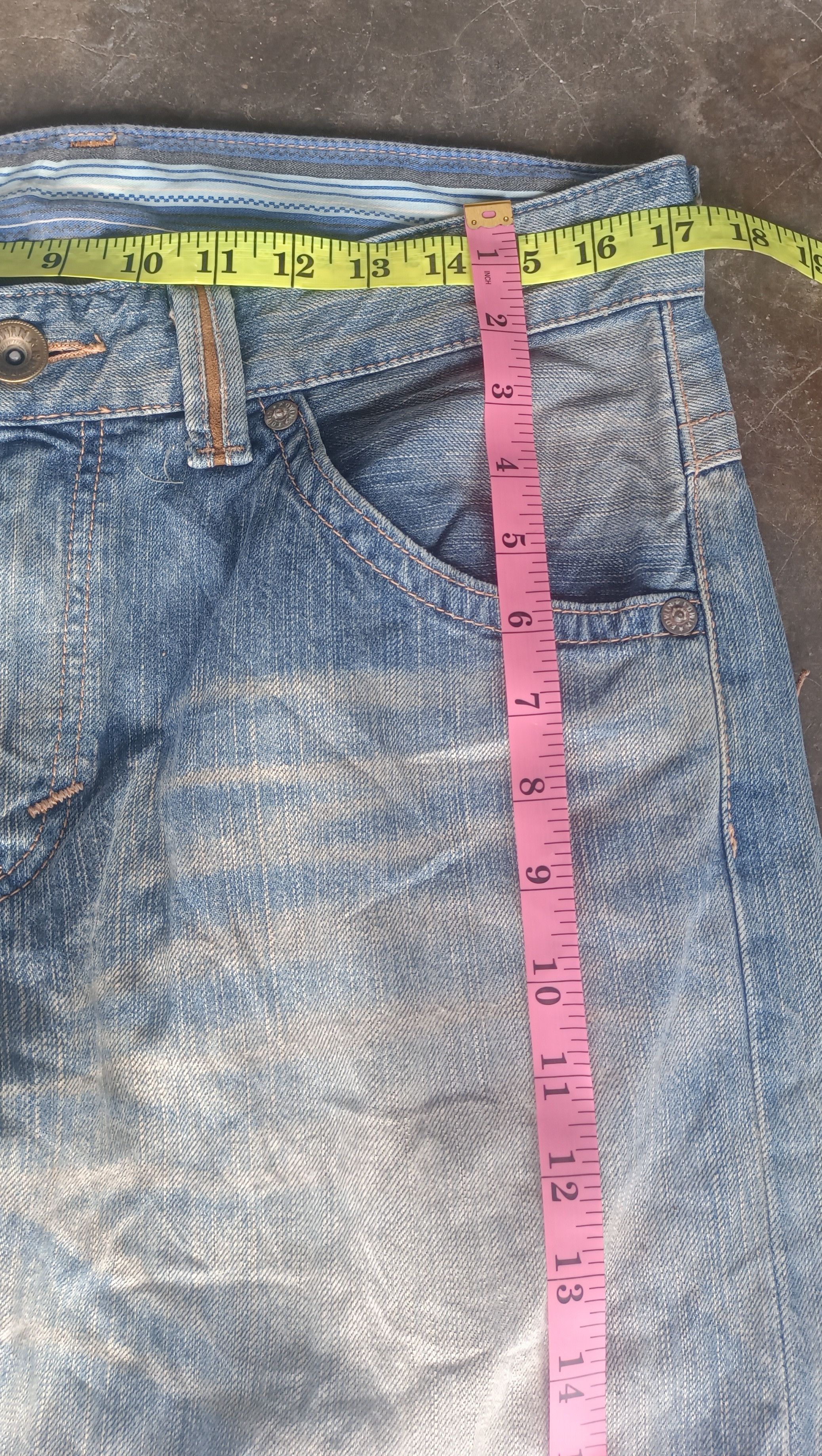 Edwin Steals🔥 Vintage Edwin XV Mud Wash Loose Jeans Size US 34 / EU 50 - 21 Thumbnail