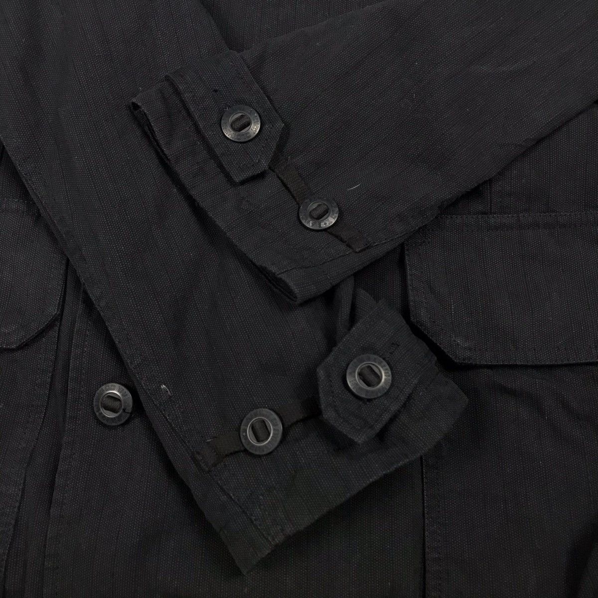ADDICT ADDICT BLACK PUNK JAPAN STYLE MILITARY JACKET Size US M / EU 48-50 / 2 - 12 Thumbnail