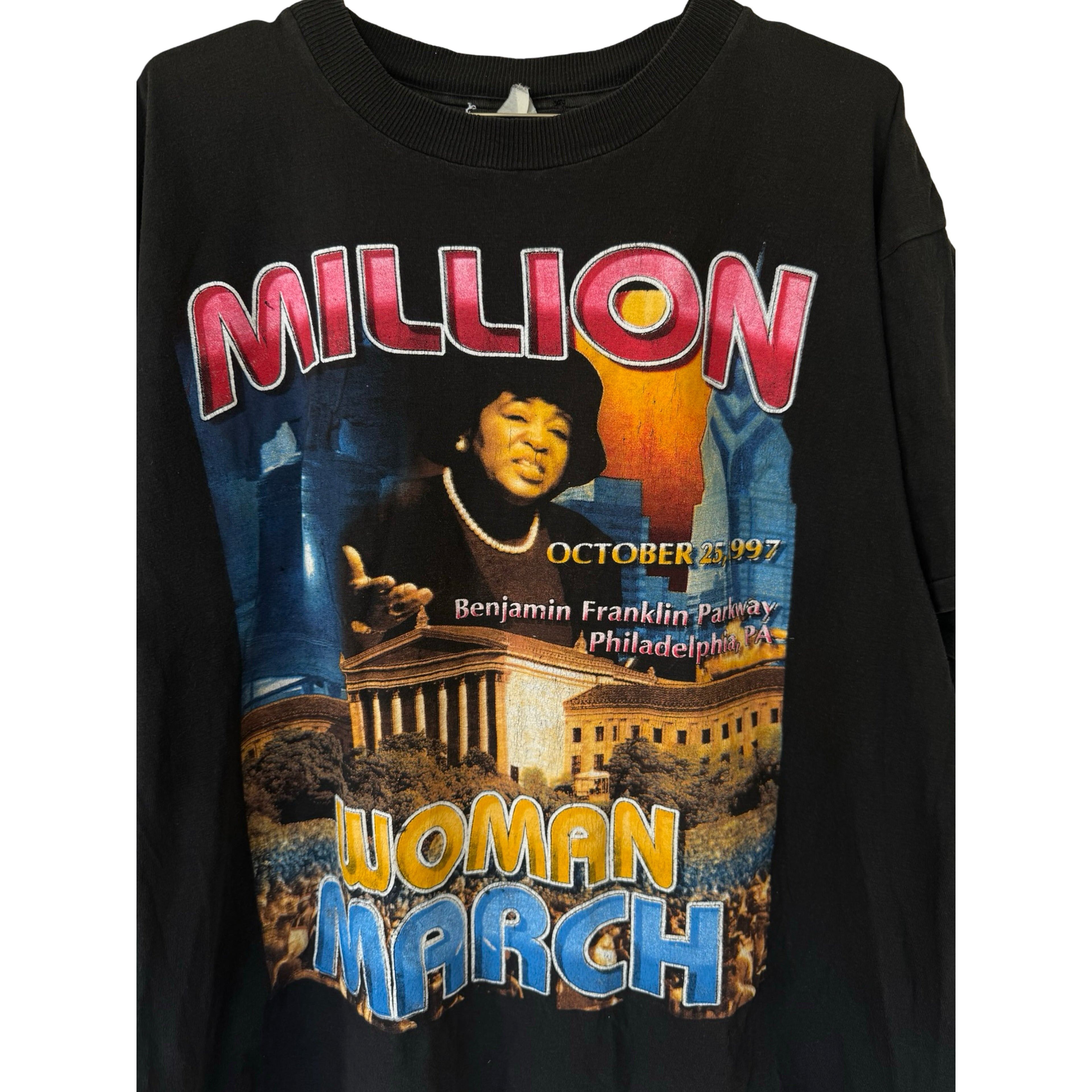 Vintage Million Women March Tee Size US XL / EU 56 / 4 - 3 Thumbnail
