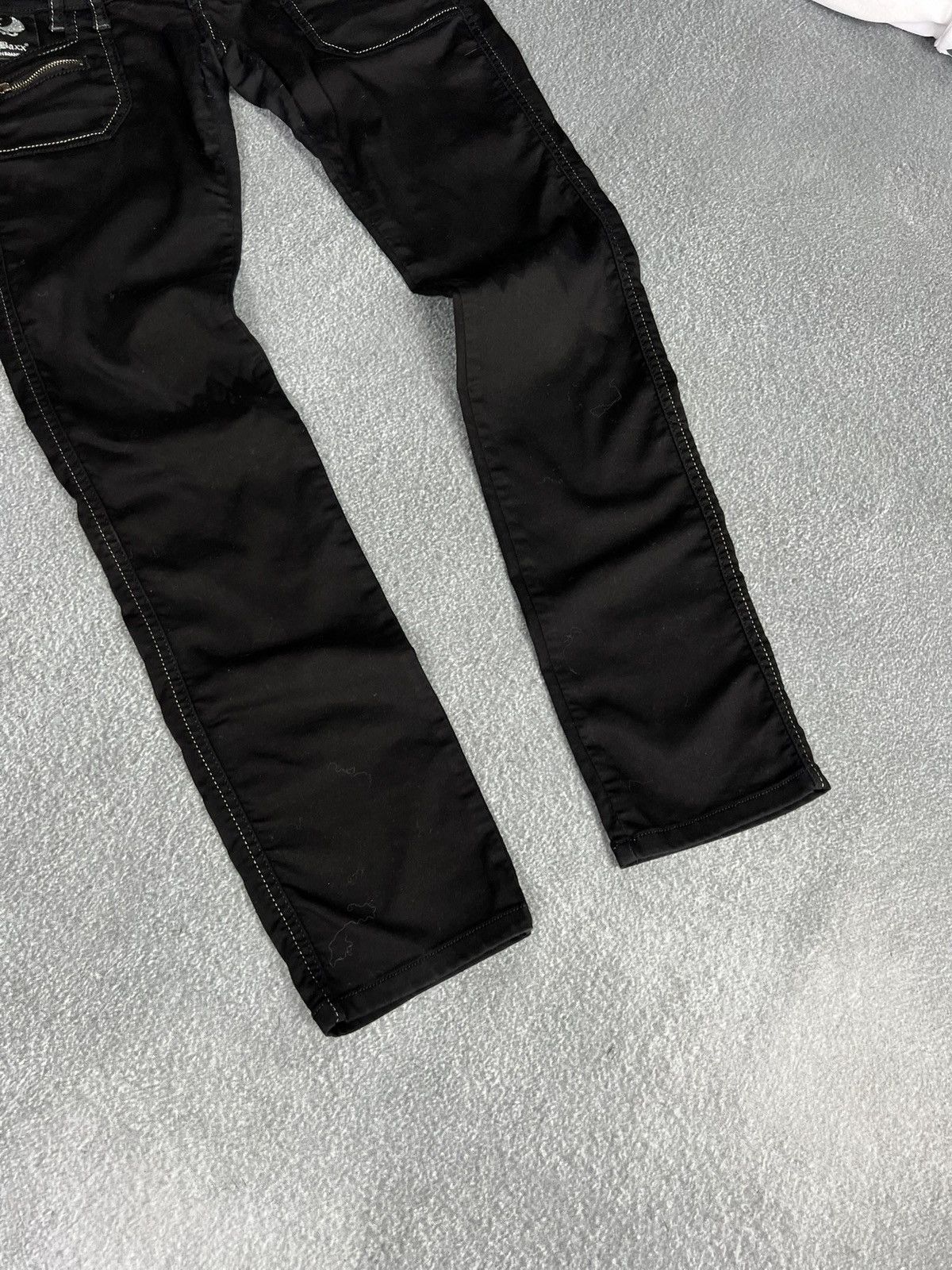 Vintage Chipo & Baxx Y2K Triple Waisted Skinny Pants Avant Garde Y2k Size 30" / US 8 / IT 44 - 2 Thumbnail