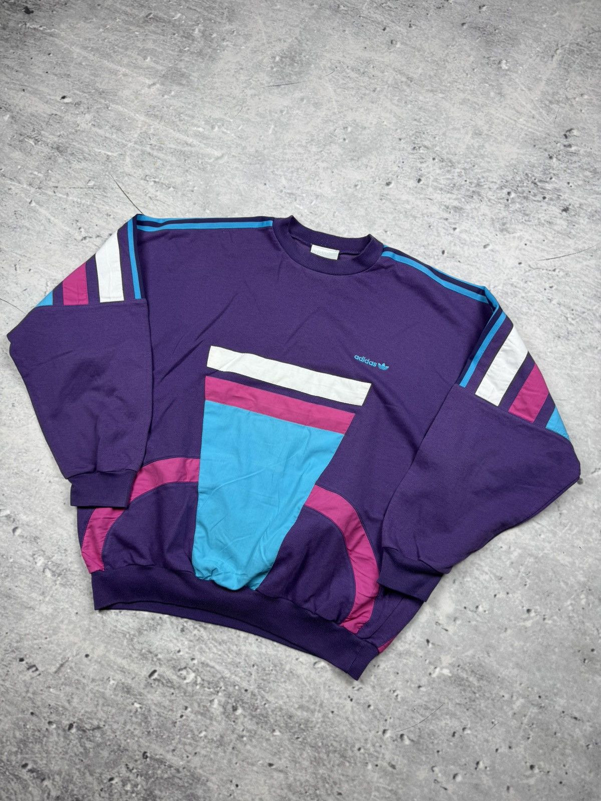 Adidas Beautiful purple ADIDAS 90s suit sportwear costume Size US XL / EU 56 / 4 - 5 Thumbnail
