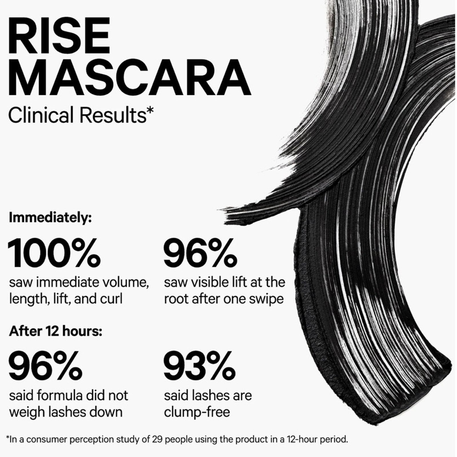 MILK RISE Mascara natural lift + length Size ONE SIZE - 3 Thumbnail