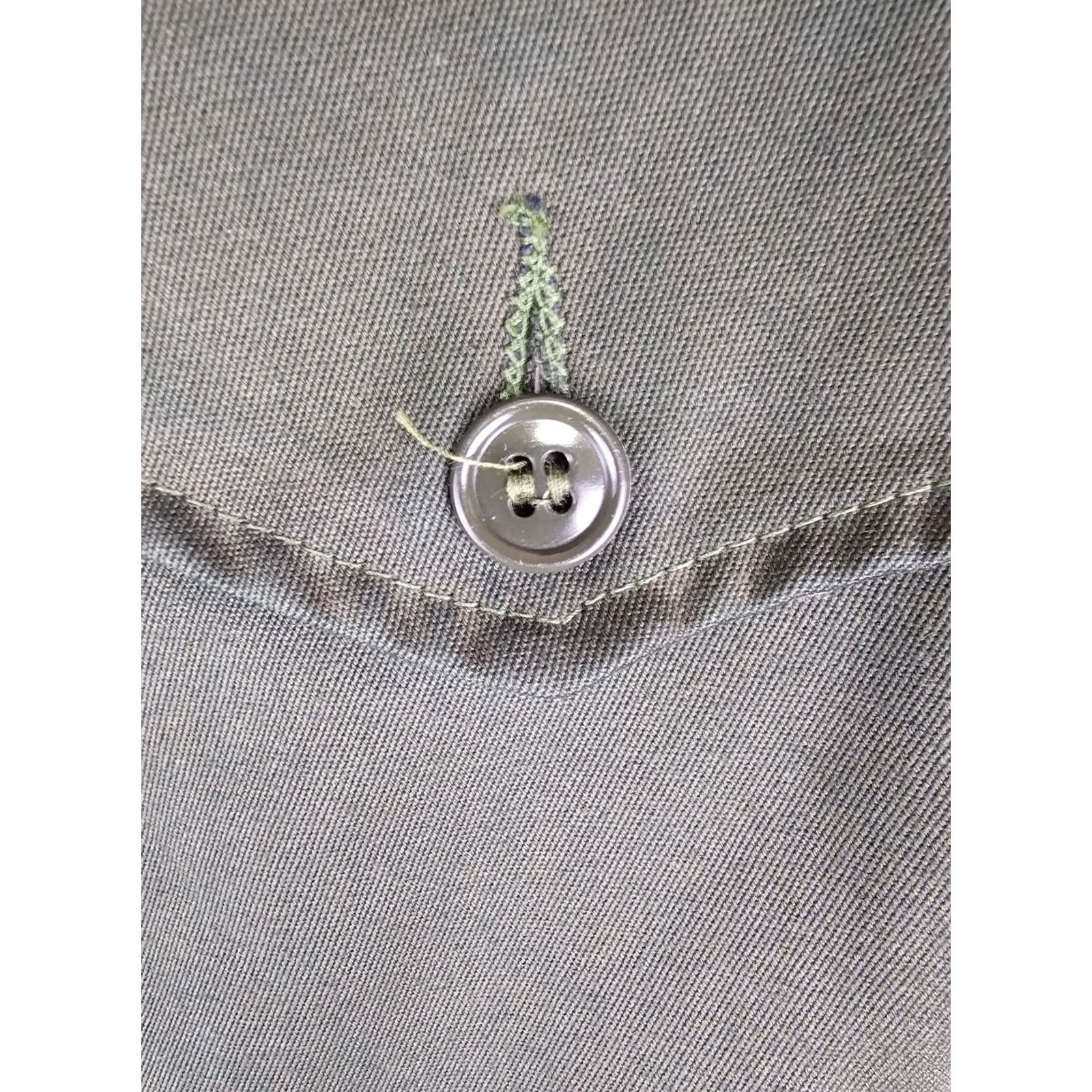 Gregory VINTAGE Gregory's 2 PLY WORK MECHANIC JACKET SZ MEDIUM Jacket Mens Green Denim Bomber 60s 18 INCH 20 INCH 24 INCH Size US M / EU 48-50 / 2 - 3 Thumbnail