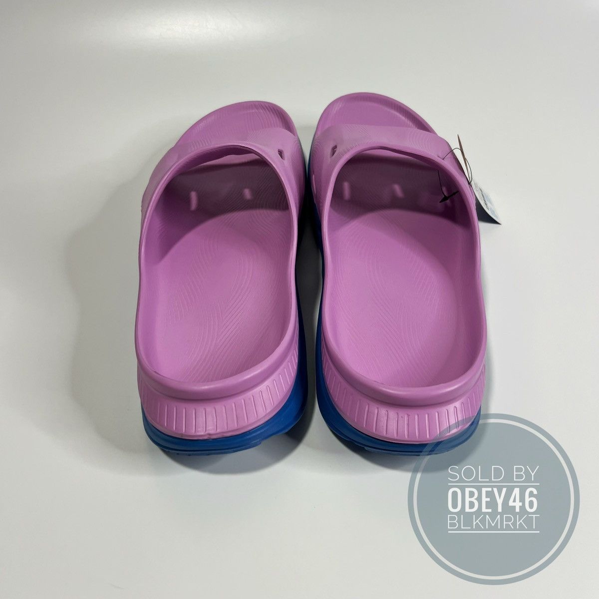 Hoka Hoka Ora Recovery Slide 3 Purple Sky Blue Sandal 14 Size US 14 / EU 47 - 4 Thumbnail