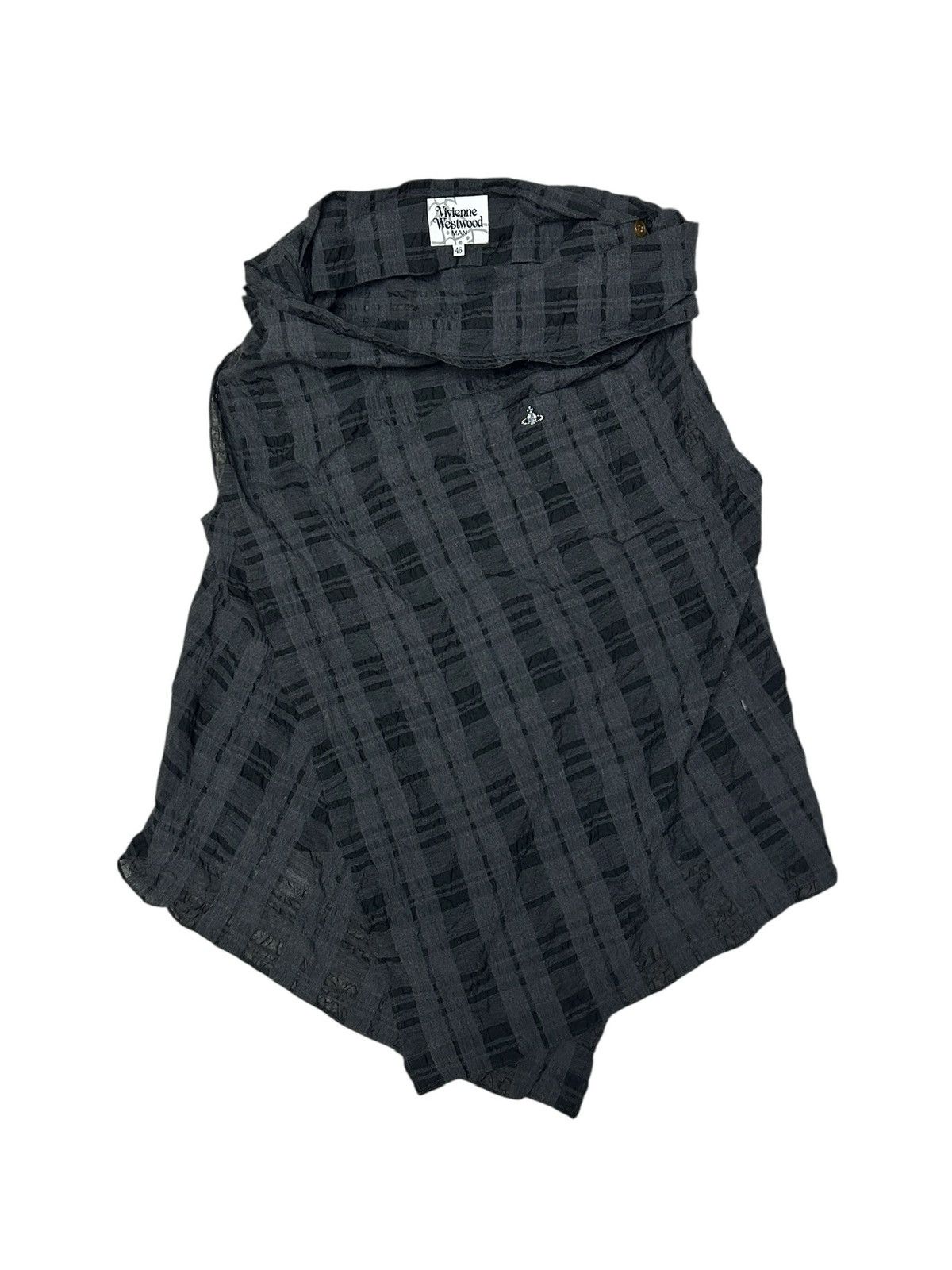 Vivienne Westwood 00s Wrap Sleeveless Top Size US S / EU 44-46 / 1 - 2 Thumbnail