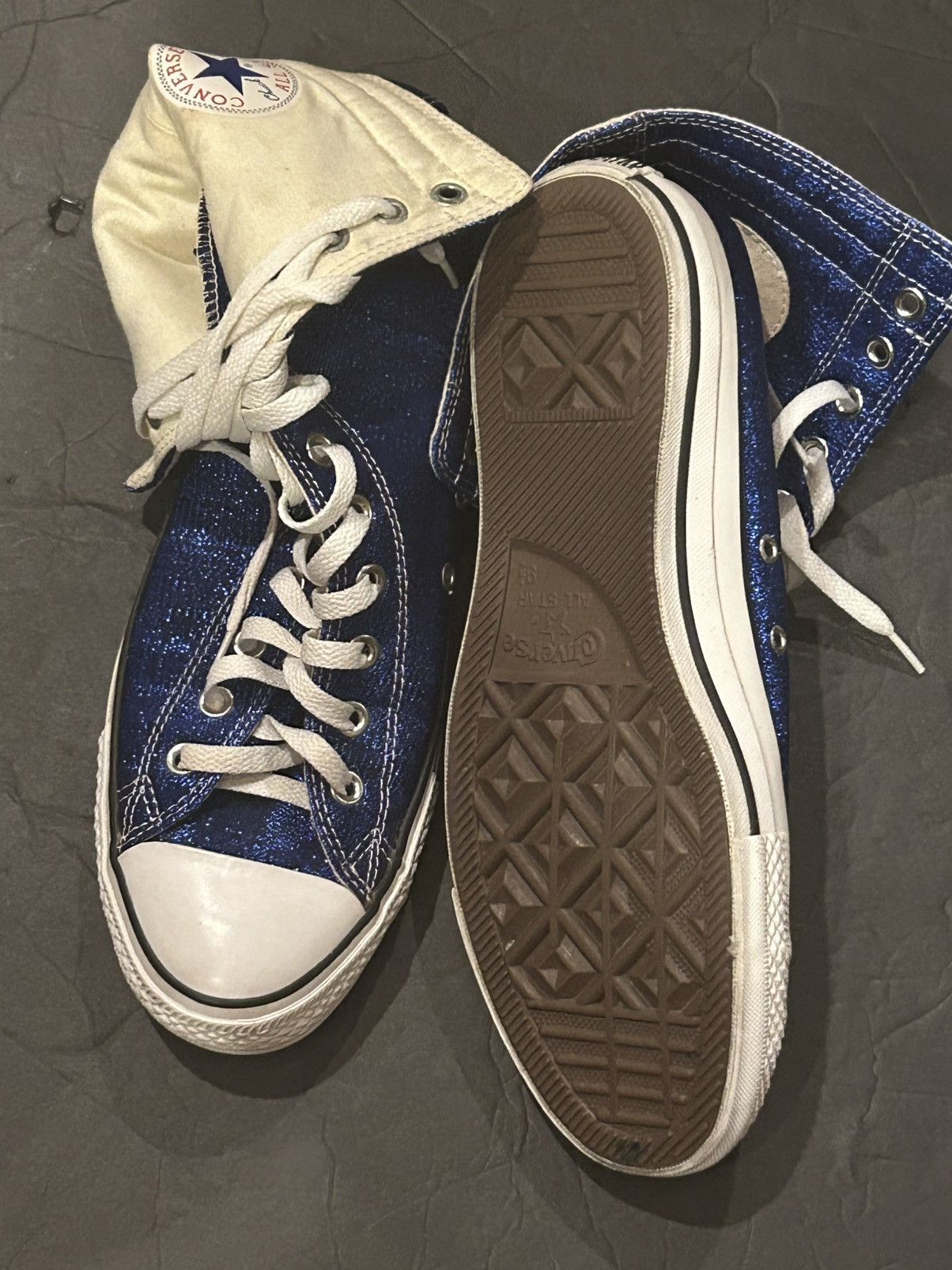 Converse Converse sparkling glitter Blue All Stars Size US 9.5 / EU 42-43 - 6 Thumbnail
