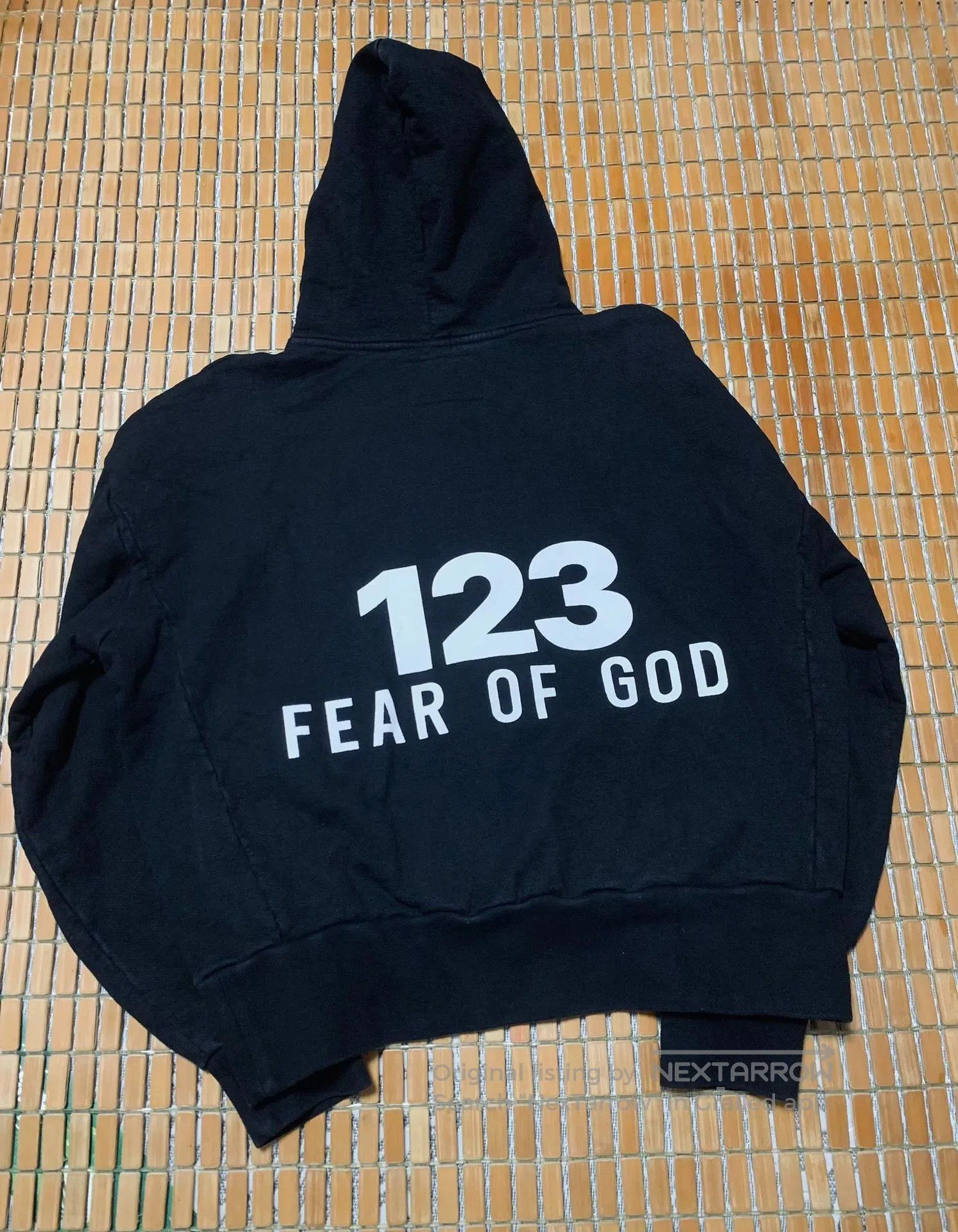 Fear of God RRR123 x FEAR OF GOD Black Hoodie. Size US XL / EU 56 / 4 - 3 Thumbnail