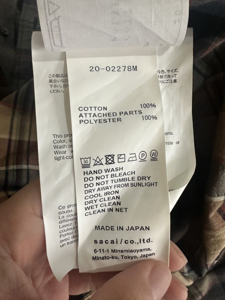 Sacai sacai Size US M / EU 48-50 / 2 - 6 Thumbnail