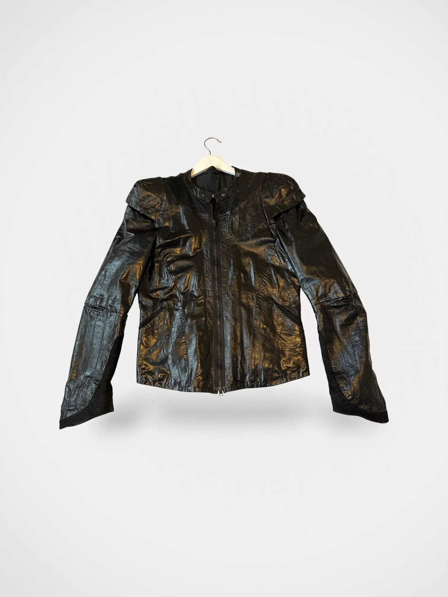 Diesel Diesel Leather Jacket Size L / US 10 / IT 46 - 1 Thumbnail
