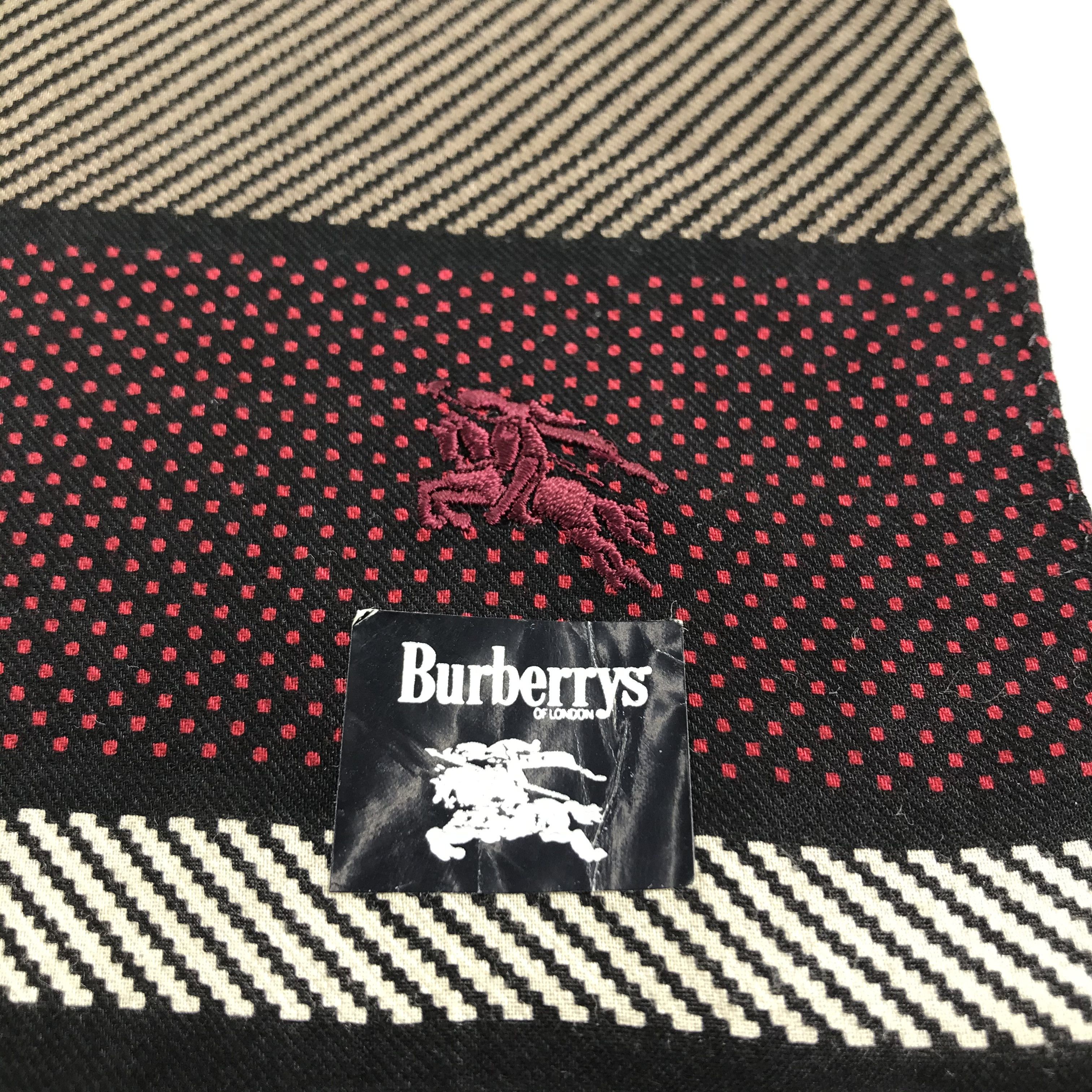 Burberry Burberrys Handkerchief Neckerchief Bandana H813 Size ONE SIZE - 3 Thumbnail