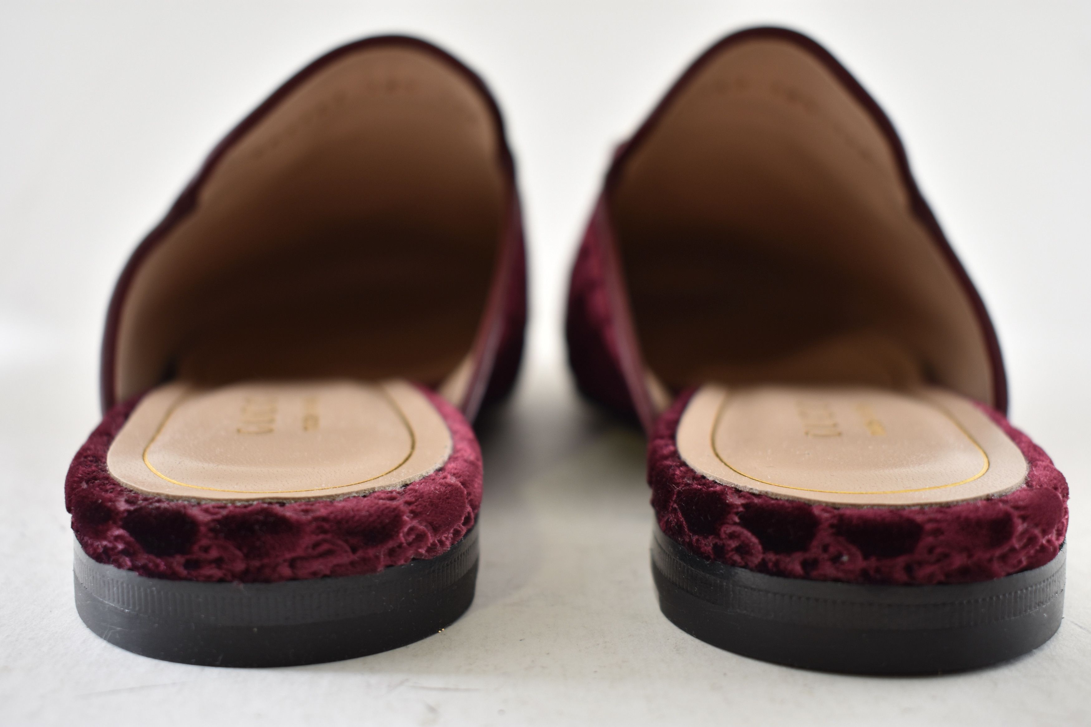 Gucci Gucci Princetown Velvet GG Logo Slide Loafer Mule Flat 37 Size US 7 / IT 37 - 18 Thumbnail