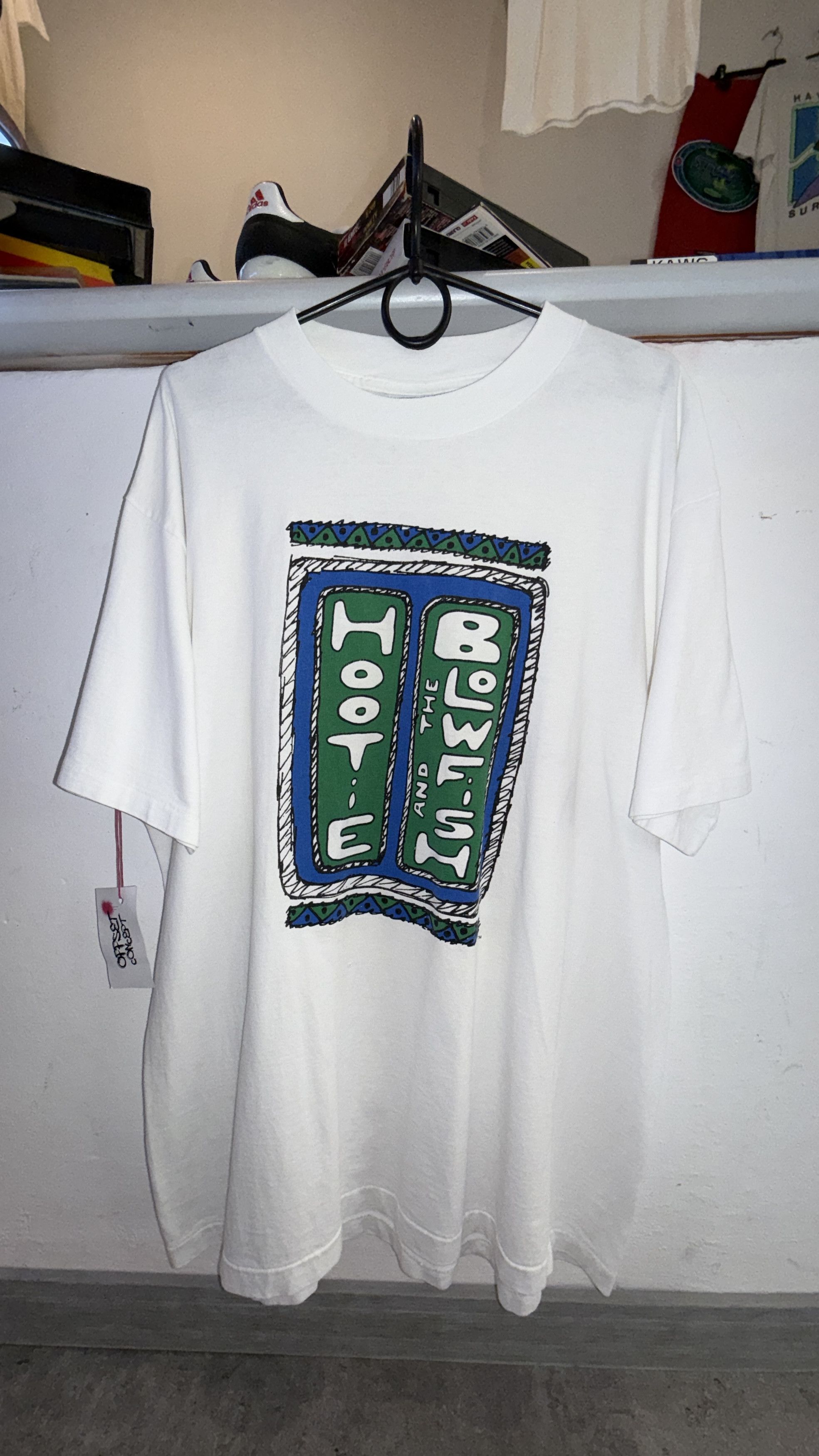All Sport All sport Vintage 90s Hootie and the blowfish box logo tee Size US XL / EU 56 / 4 - 1 Thumbnail