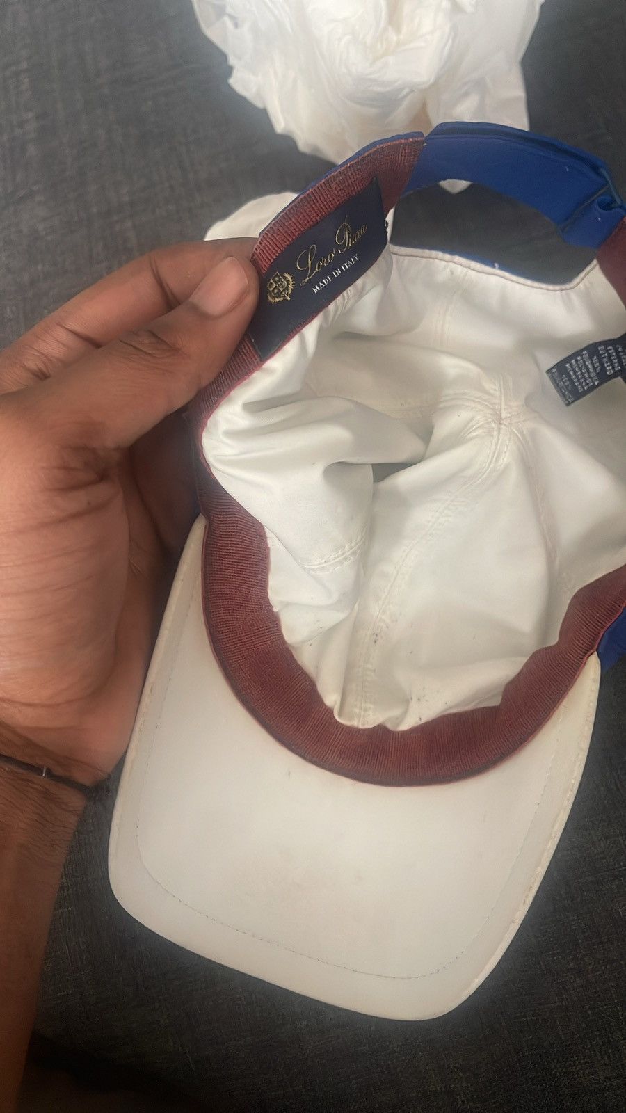 Loro Piana LORO PIANA SIDE LOGO CAP Size ONE SIZE - 6 Thumbnail