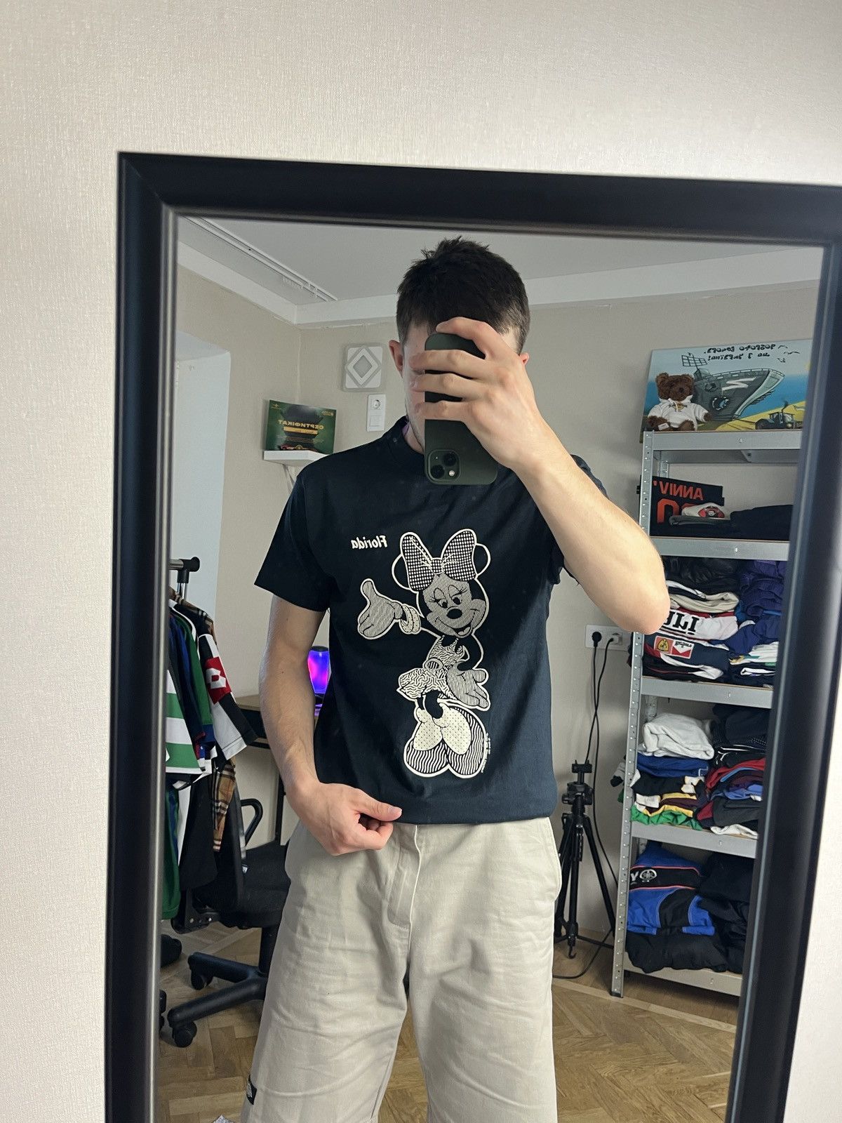 Disney × Vintage Mickey Mouse Florida Vintage T-shirt Disney Overprint Size US S / EU 44-46 / 1 - 2 Thumbnail