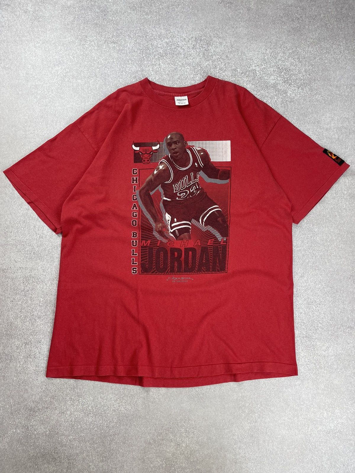 Jordan Brand Vintage 1991 Michael Jordan Chicago Bulls NBA Starter Shirt Size US XL / EU 56 / 4 - 1 Thumbnail