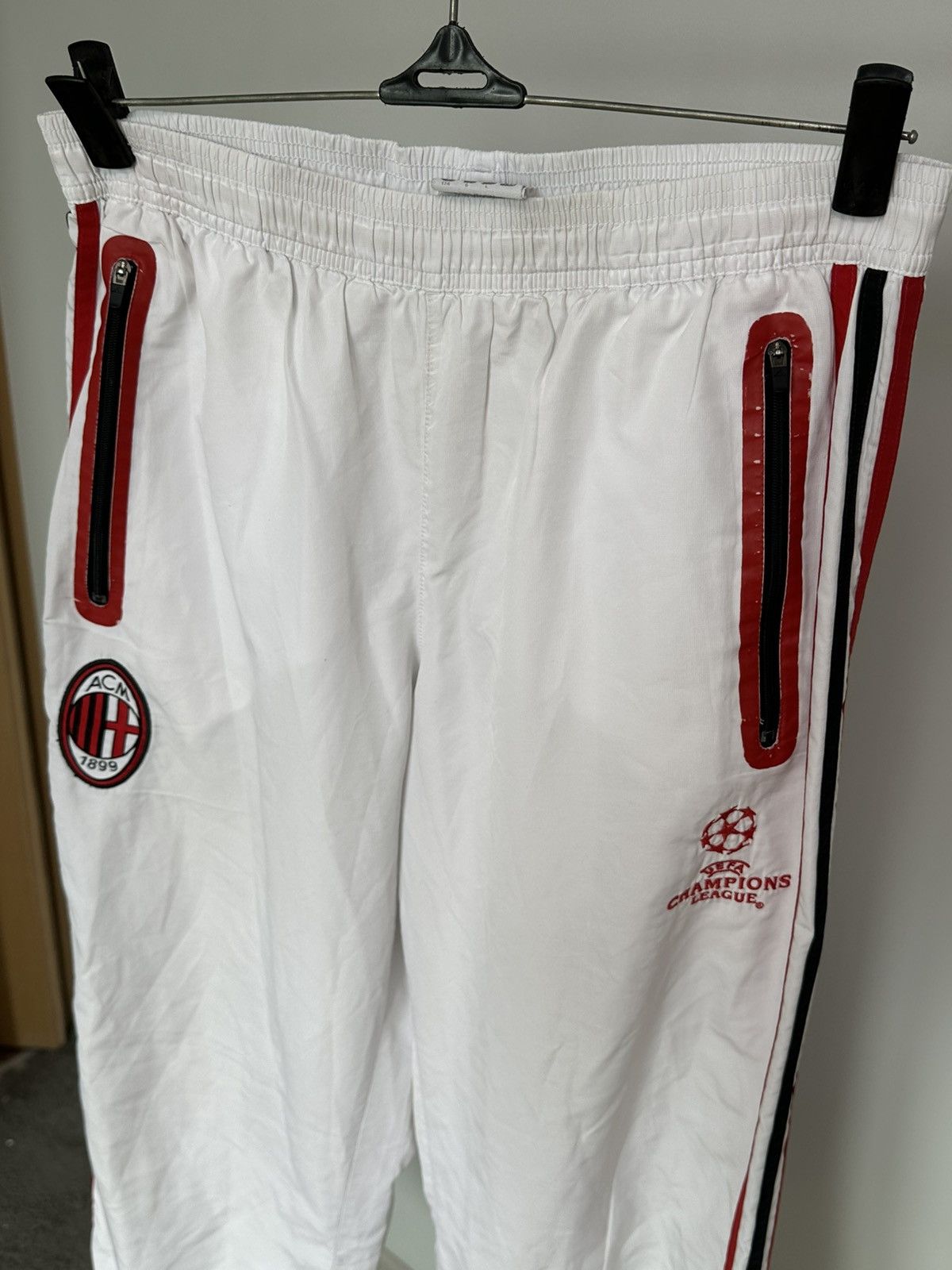 Adidas Vinatage Adidas AC Milan 2010 2011 Champions League Pants Size US 30 / EU 46 - 2 Thumbnail