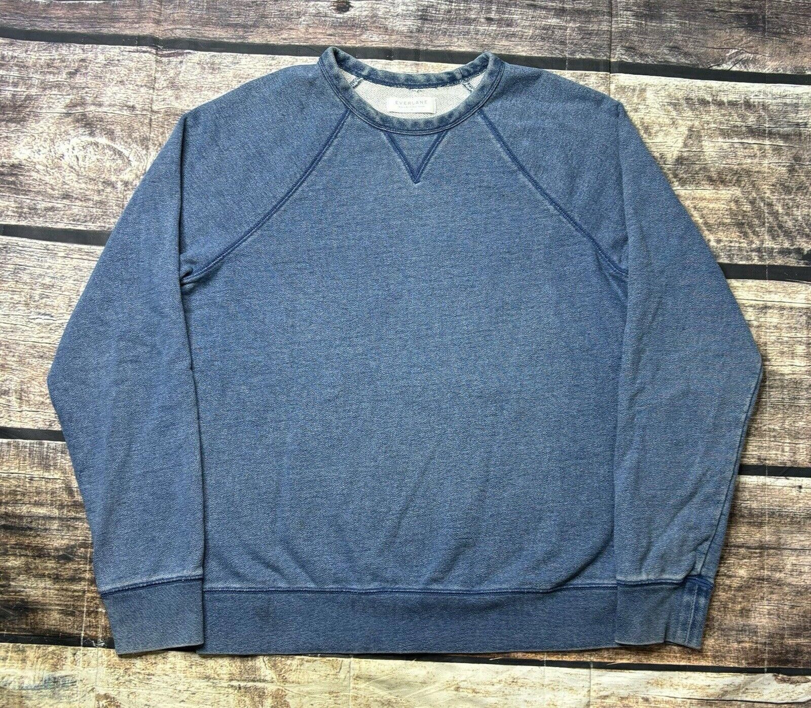 Everlane Everlane Sweatshirt Men's Medium Cotton Crew Neck Pullover Size US 32 / EU 48 - 1 Thumbnail