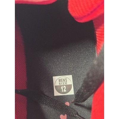Jordan Brand Nike Air Jordan 1 Mid Reverse Bred 554724-660 Red Black Mens Size US 12 / EU 45 - 15 Thumbnail